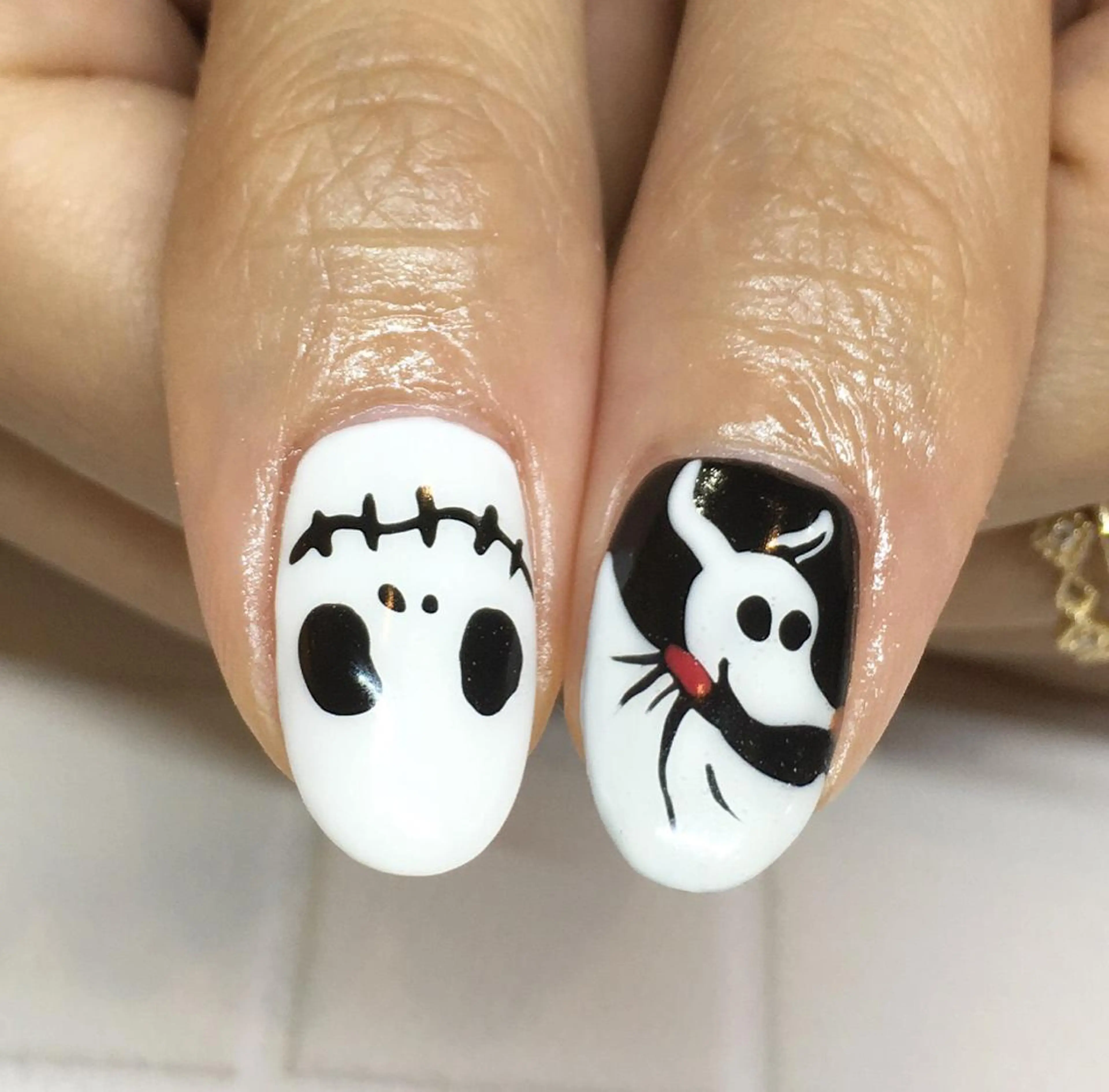 ネイル アートネイル ジェルネイル ハロウィン nail salon Soeurのネイルデザイン