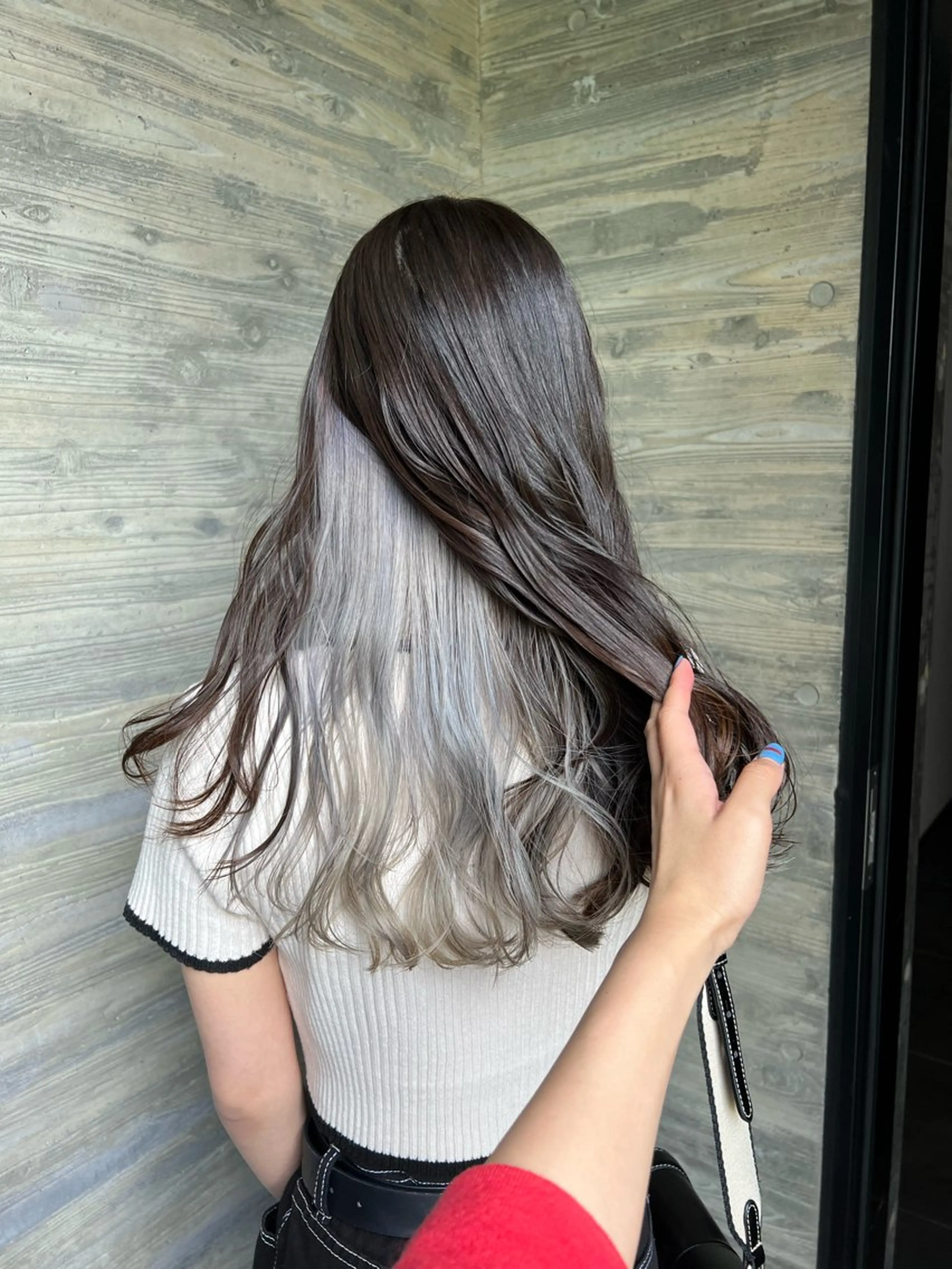 ロング カラー 晴レ所属・🍑アヤ🫧髪質改善 ダブルカラー🍑の眉毛・アイブロウイメージ