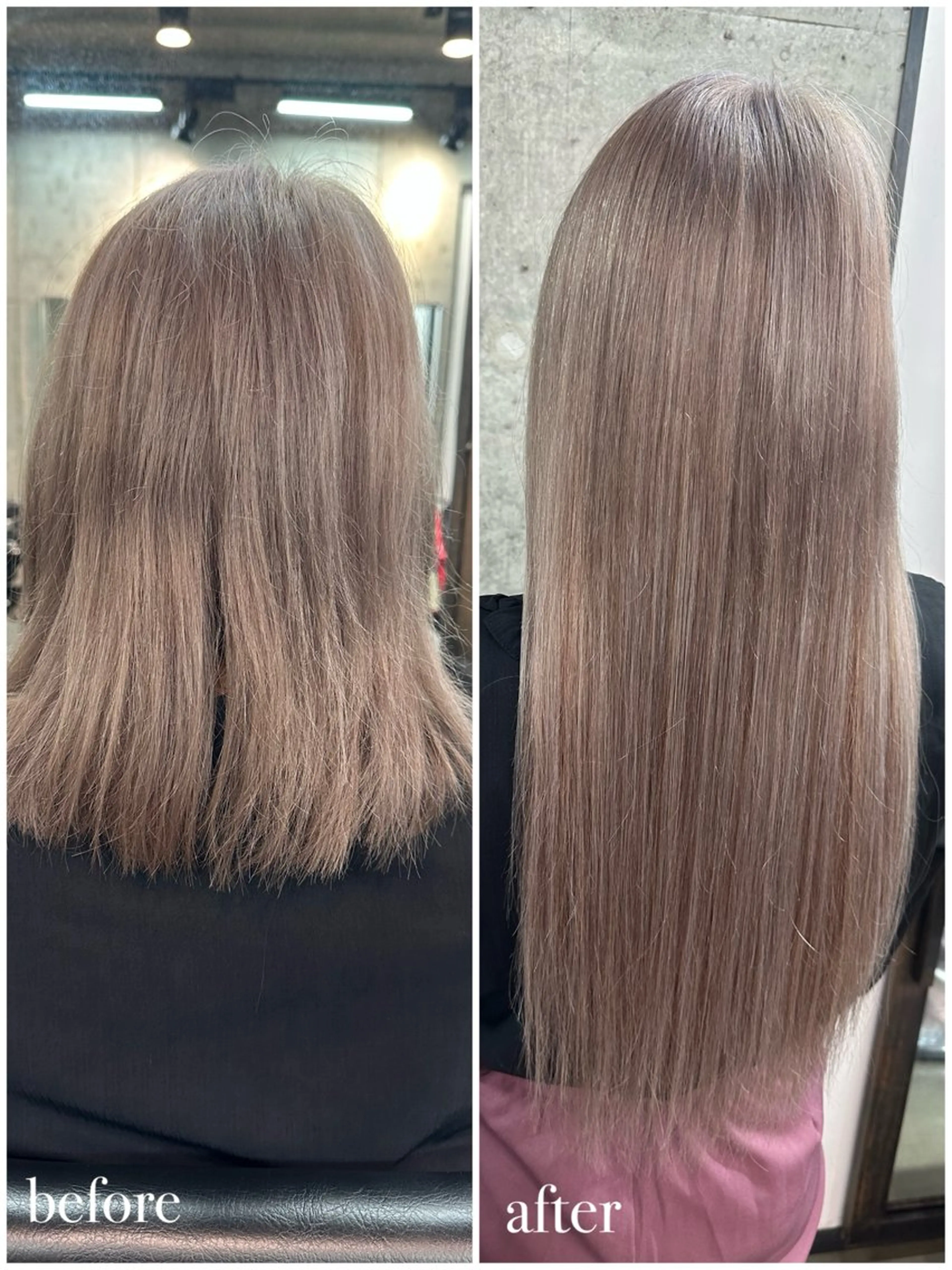 ロング エクステ💕カラー エリア最安値💕のヘアスタイル