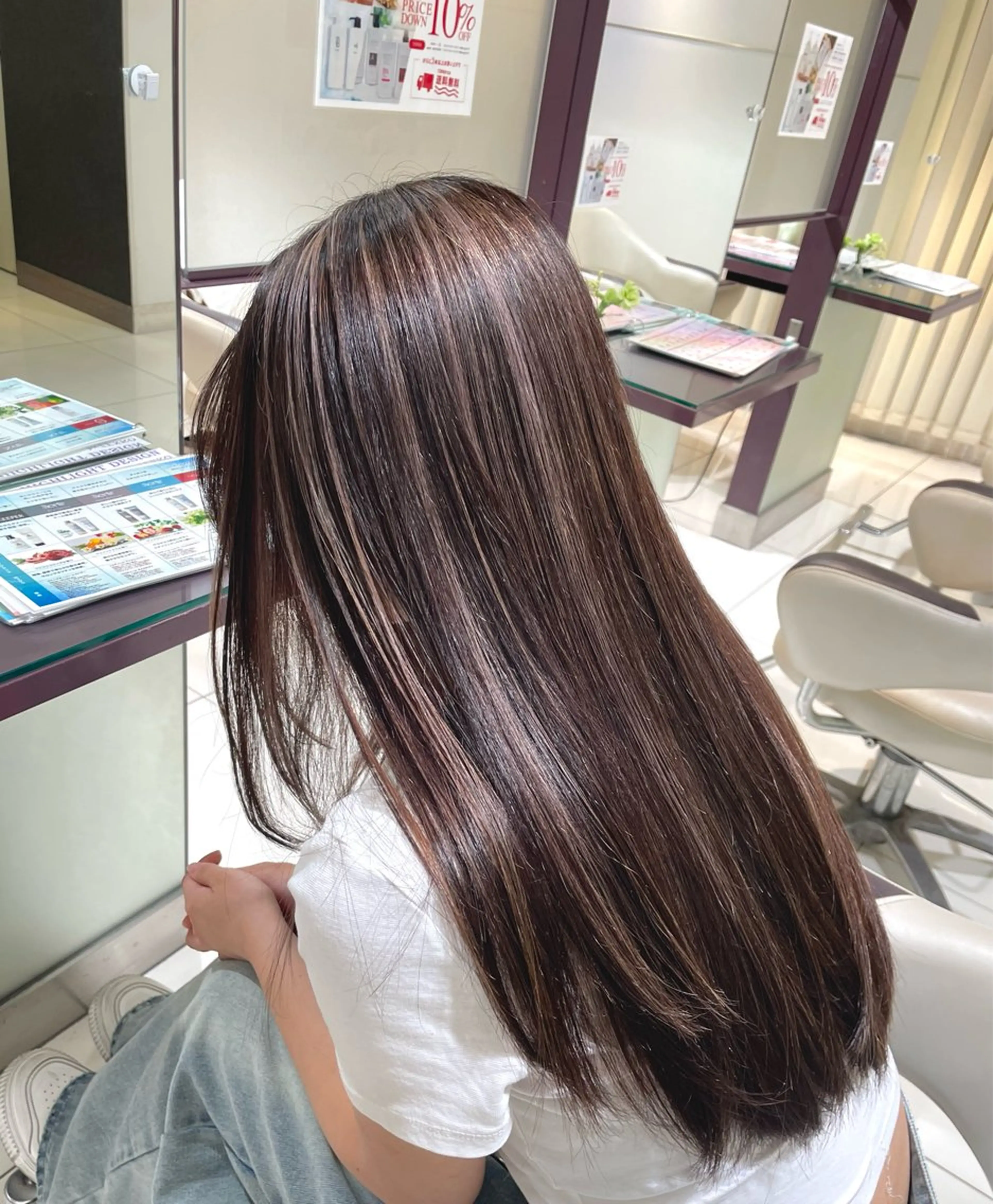 ロング カラー ゼンコー国分寺店所属・岡田 昂樹のヘアスタイル