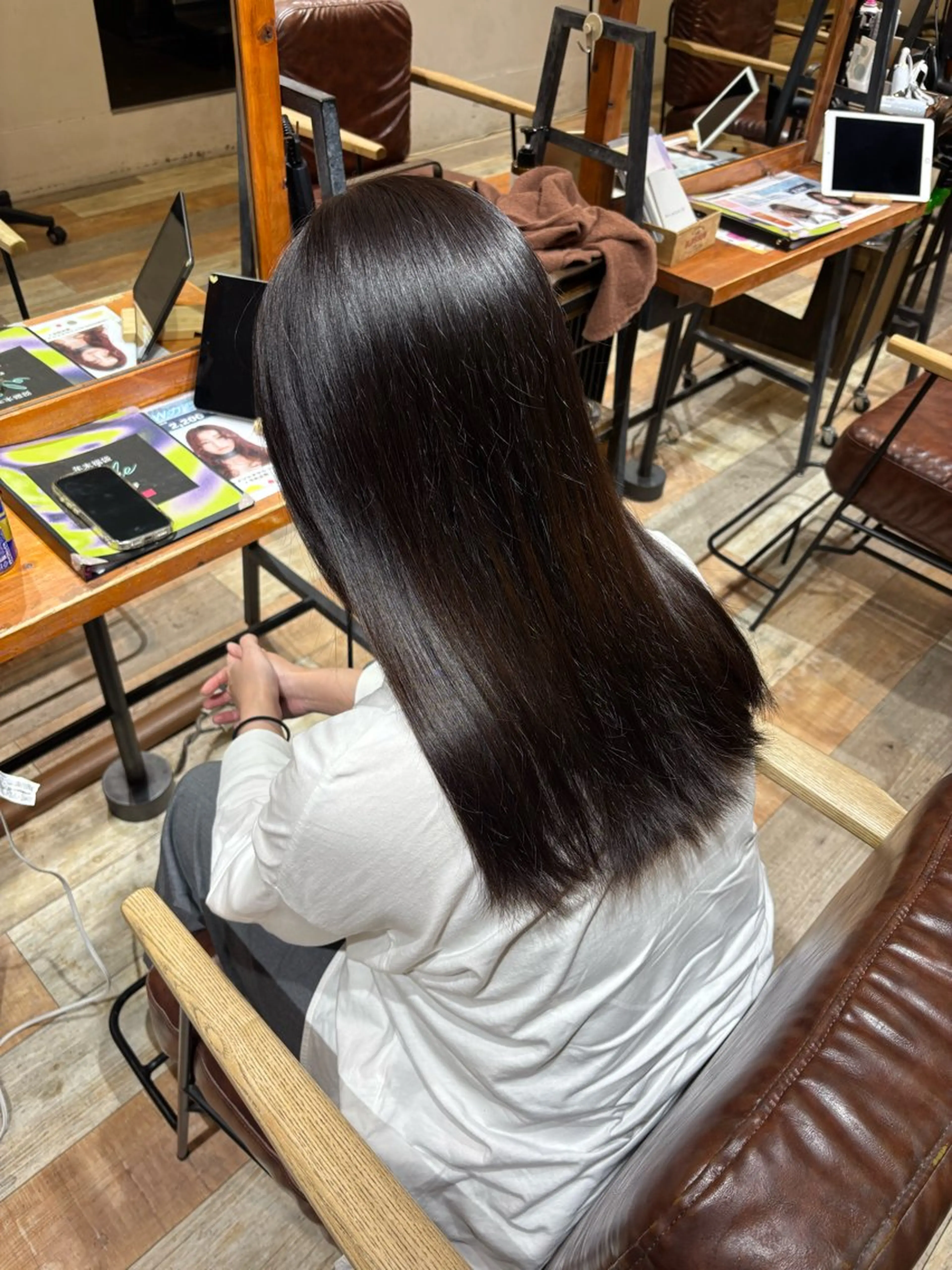 ロング エクステ/艶カラー /まつパ🌎はるかのヘアスタイル