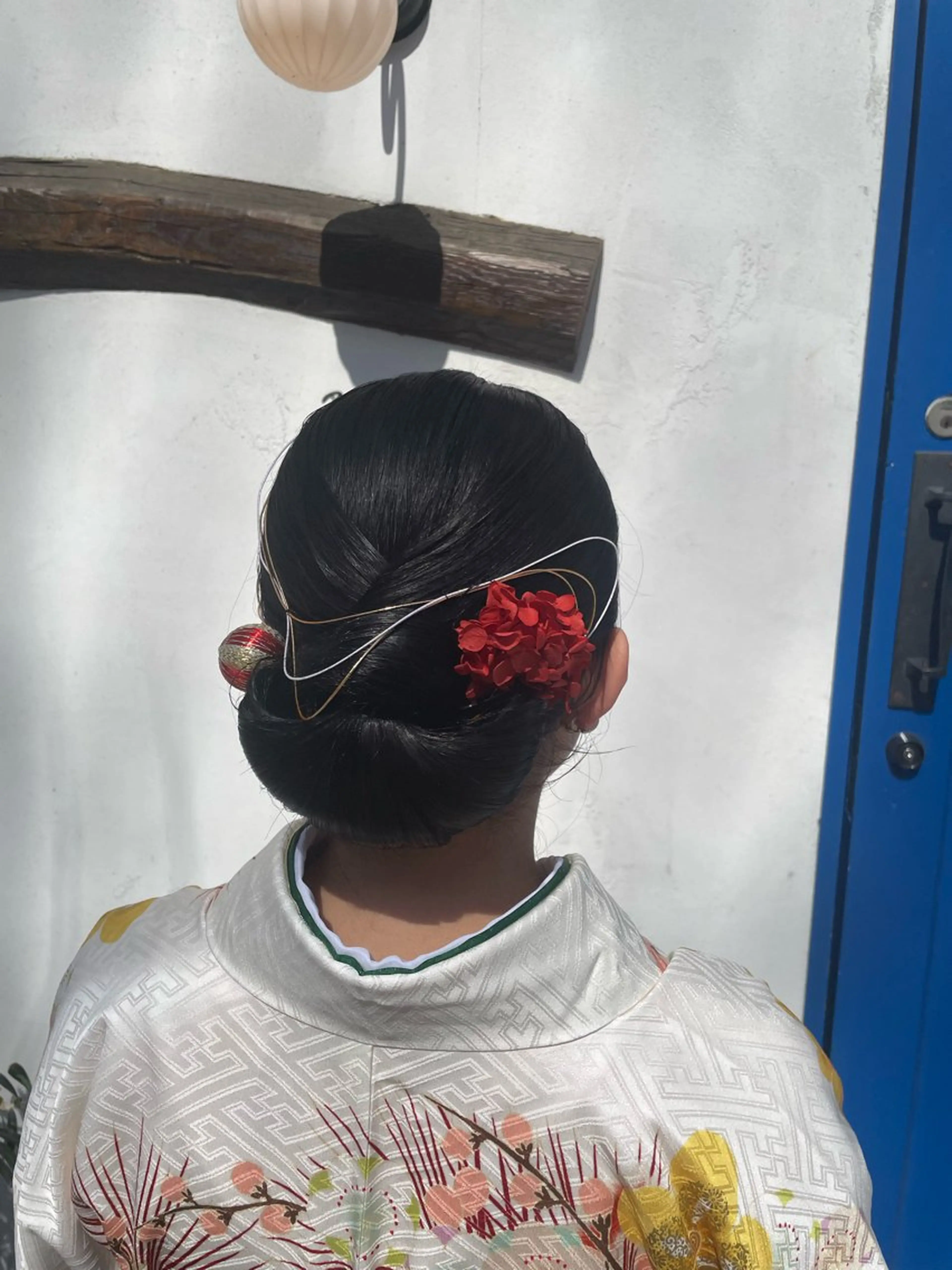 ロング ヘアアレンジ ヘアセット ZAZA Wakaのヘアスタイル