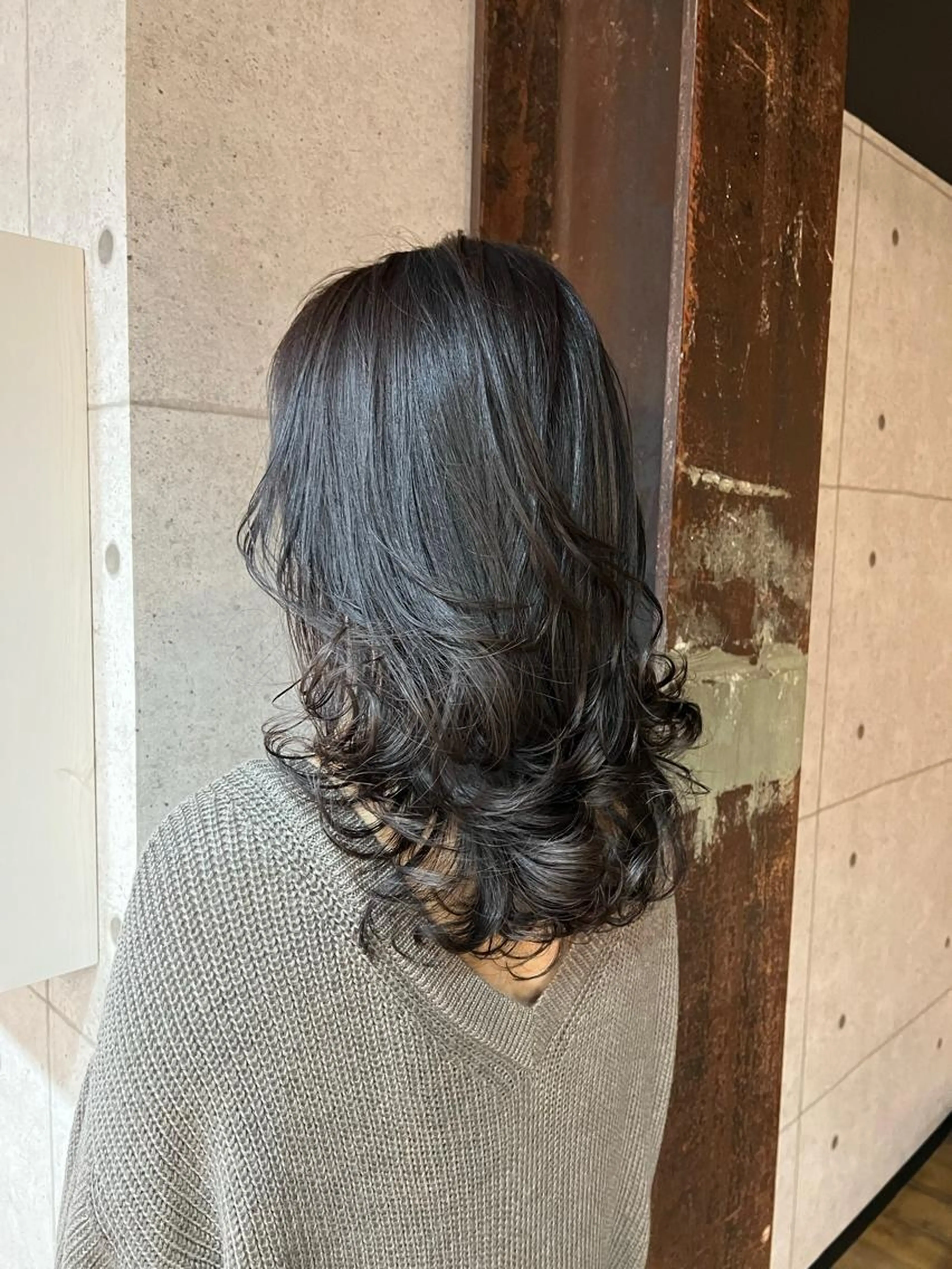 💎【初回限定】デジタルパーマ＋カット＋髪質改善トリートメント💇‍♀️🌿 #髪質改善 時短スタイリング うる艶カールの写真