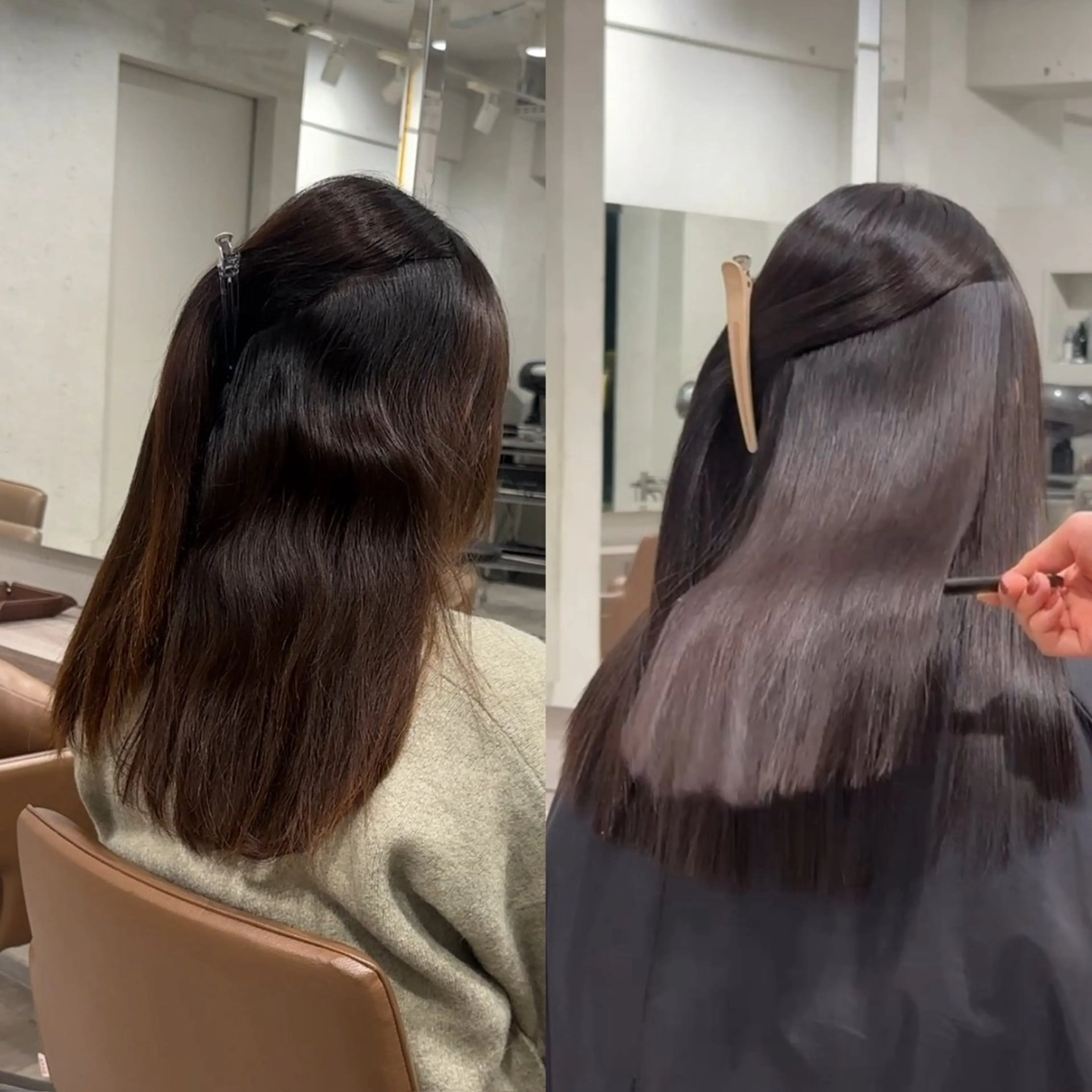 セミロング 多毛専門/ 酒井愛由のヘアスタイル