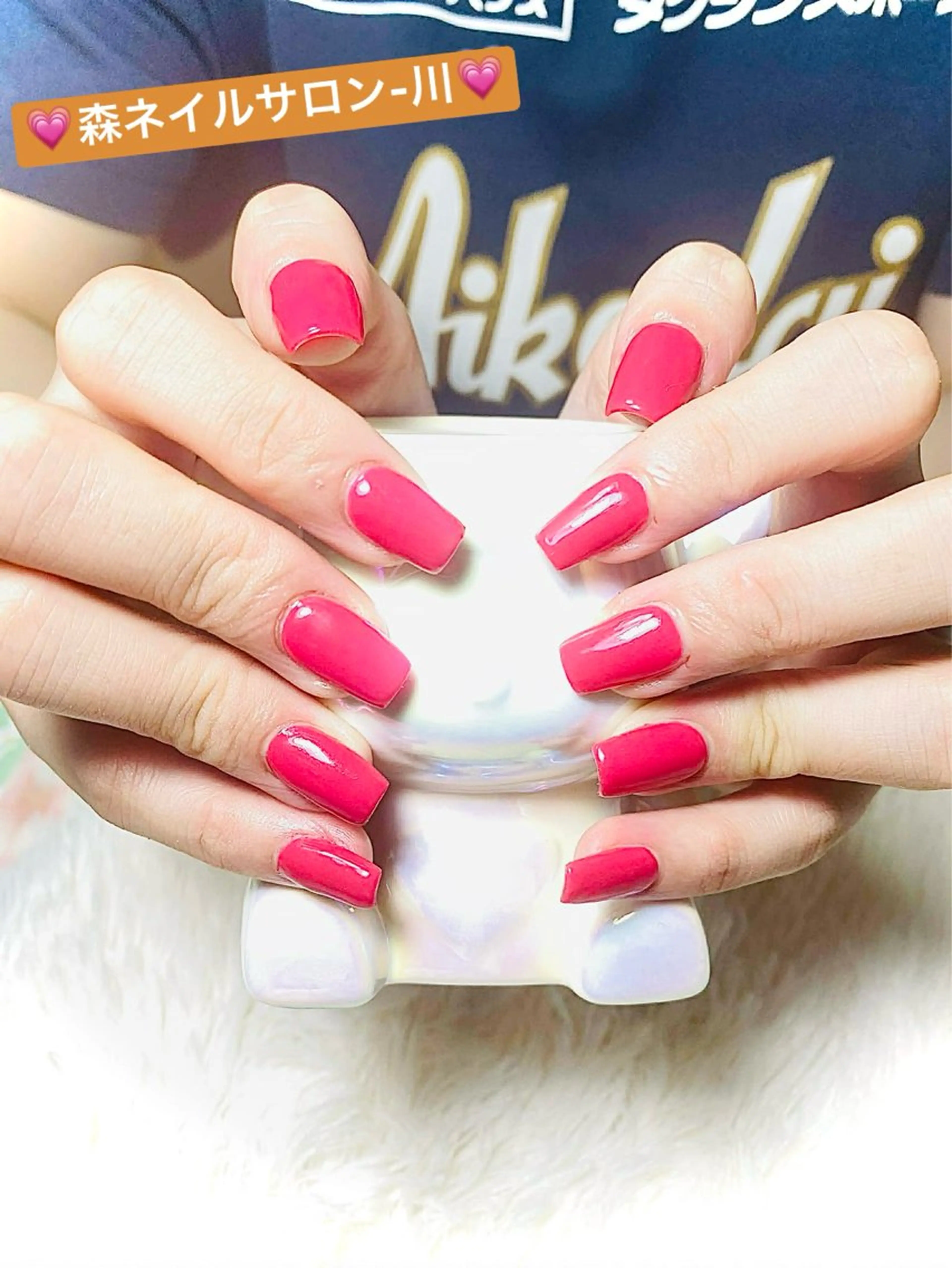 ネイル ハンドネイル 森 ネイル サロンのネイルデザイン