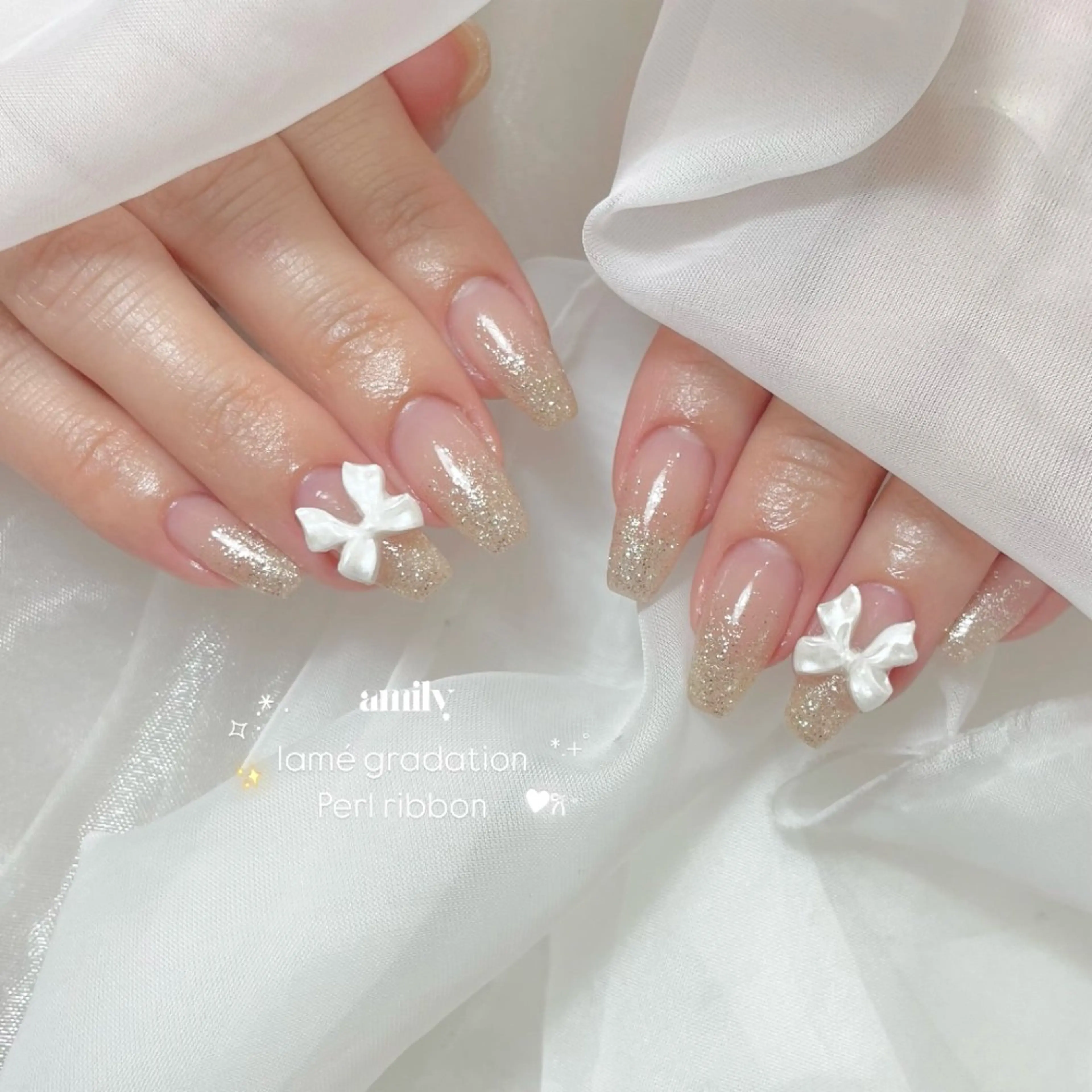 ネイル amily所属・🤍𐙚 ‌˚ YURIKOのネイルデザイン