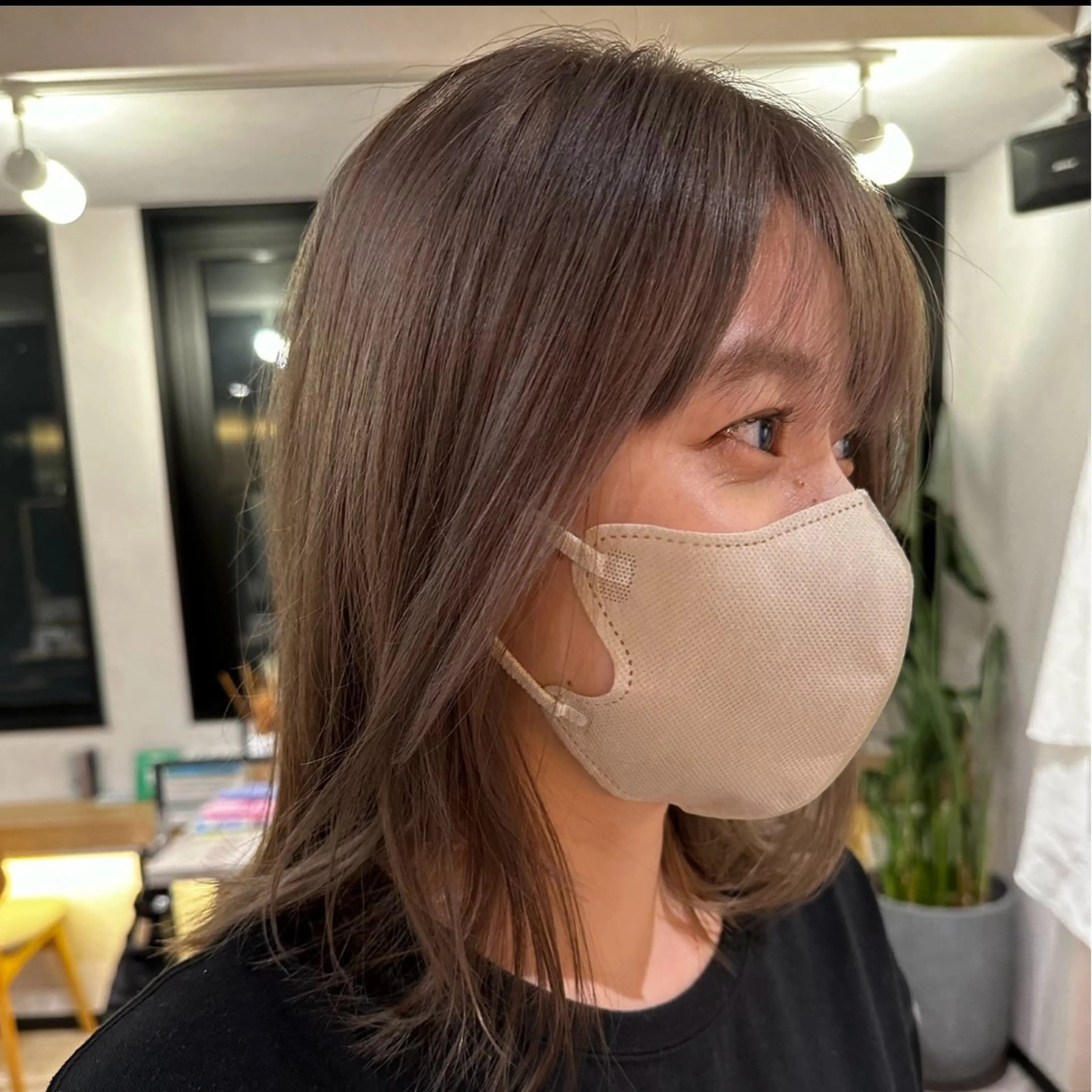 ミディアム カラー 👑ショート/ボブ /銀座/ニシオカ👑のヘアスタイル