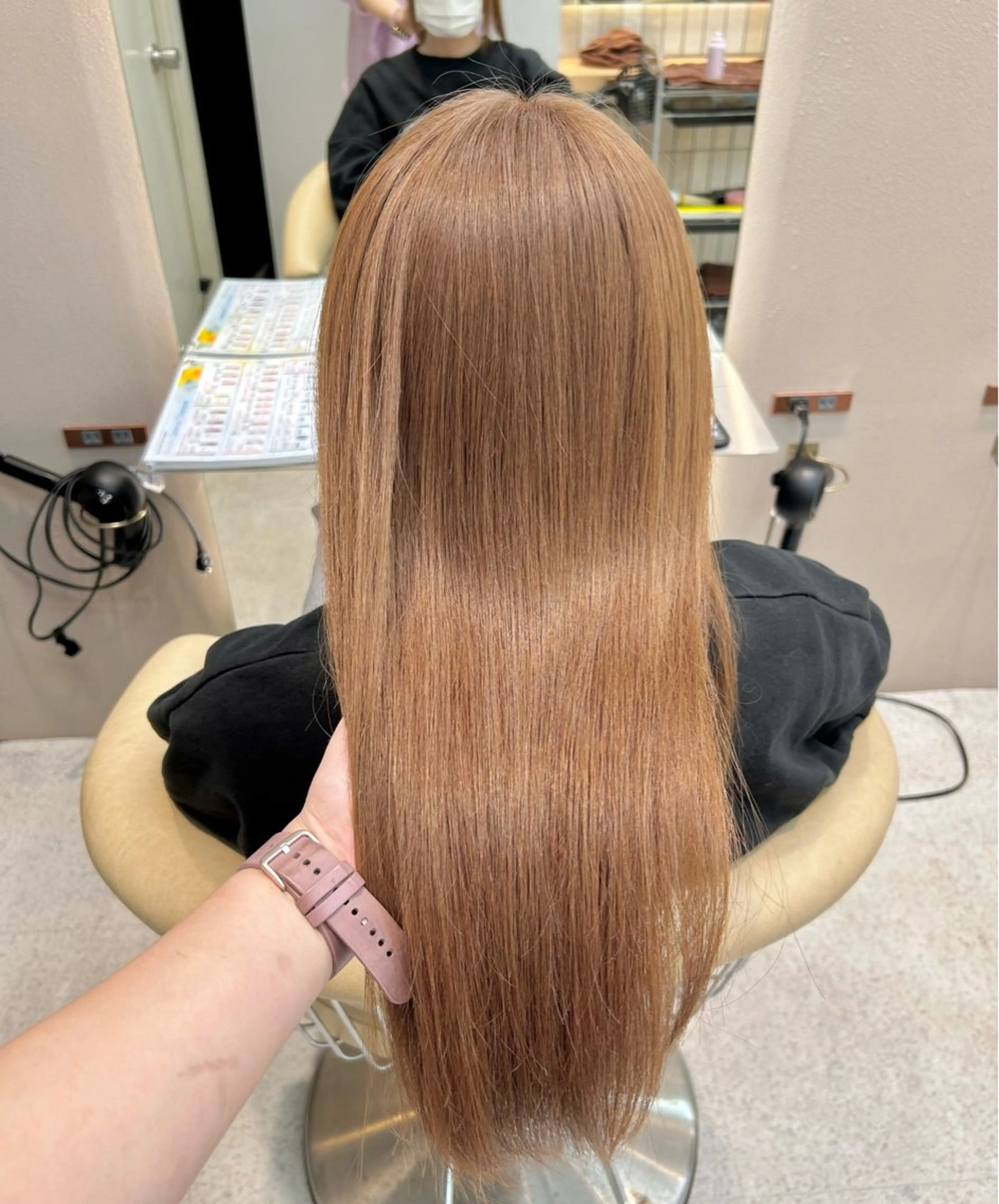 カラー 暖色カラ-ෆ˚顔周り 🎀ོ白岩亜実🎀ོのヘアスタイル