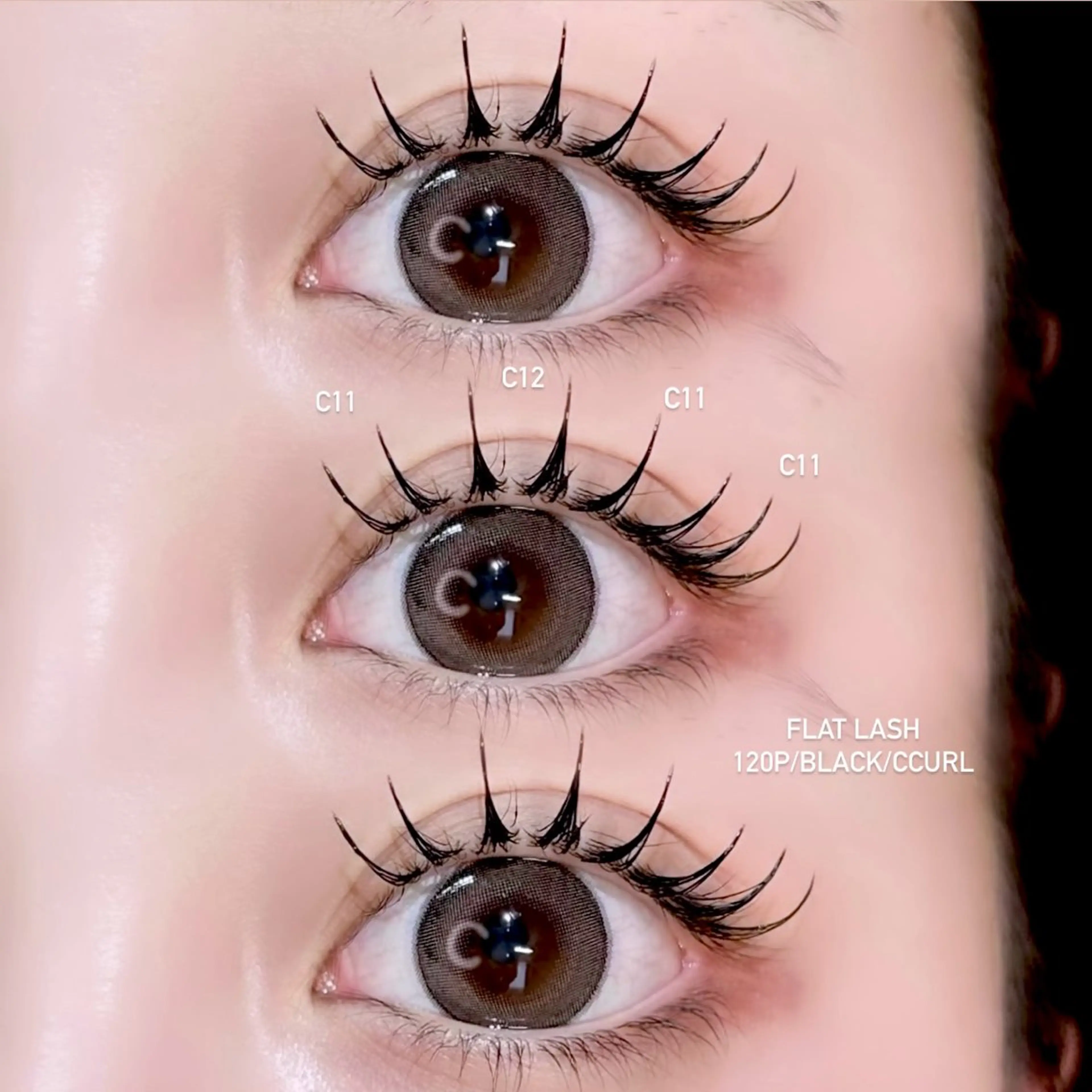 🎀minimo限定🎀フラットラッシュ100本 コーティングお仕上げ付き🫧の写真