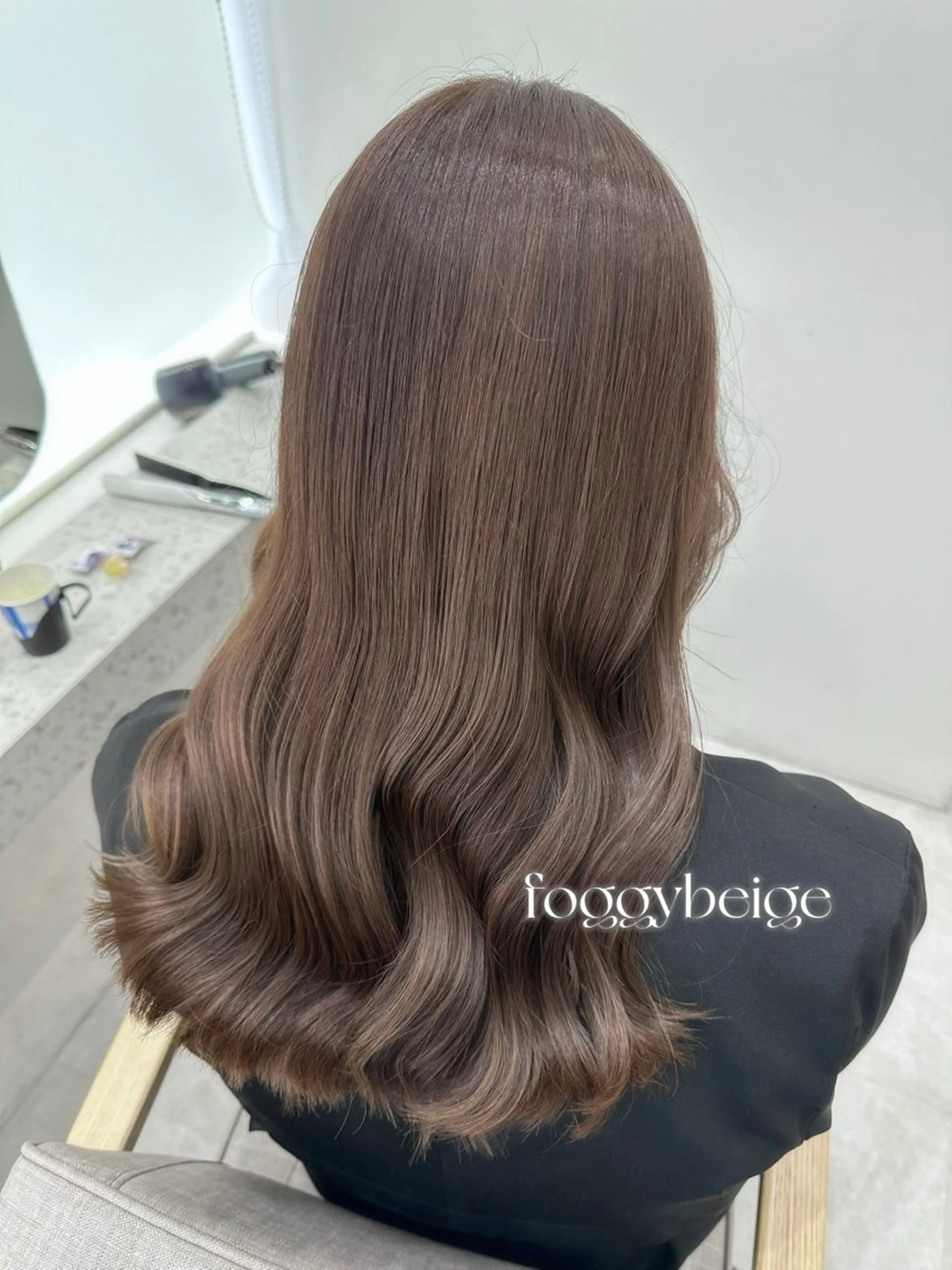 ロング カラー カット ヘアカラー トリートメント 🍓韓国ヘア レイヤ ーカット🍓笠原 葵のヘアスタイル