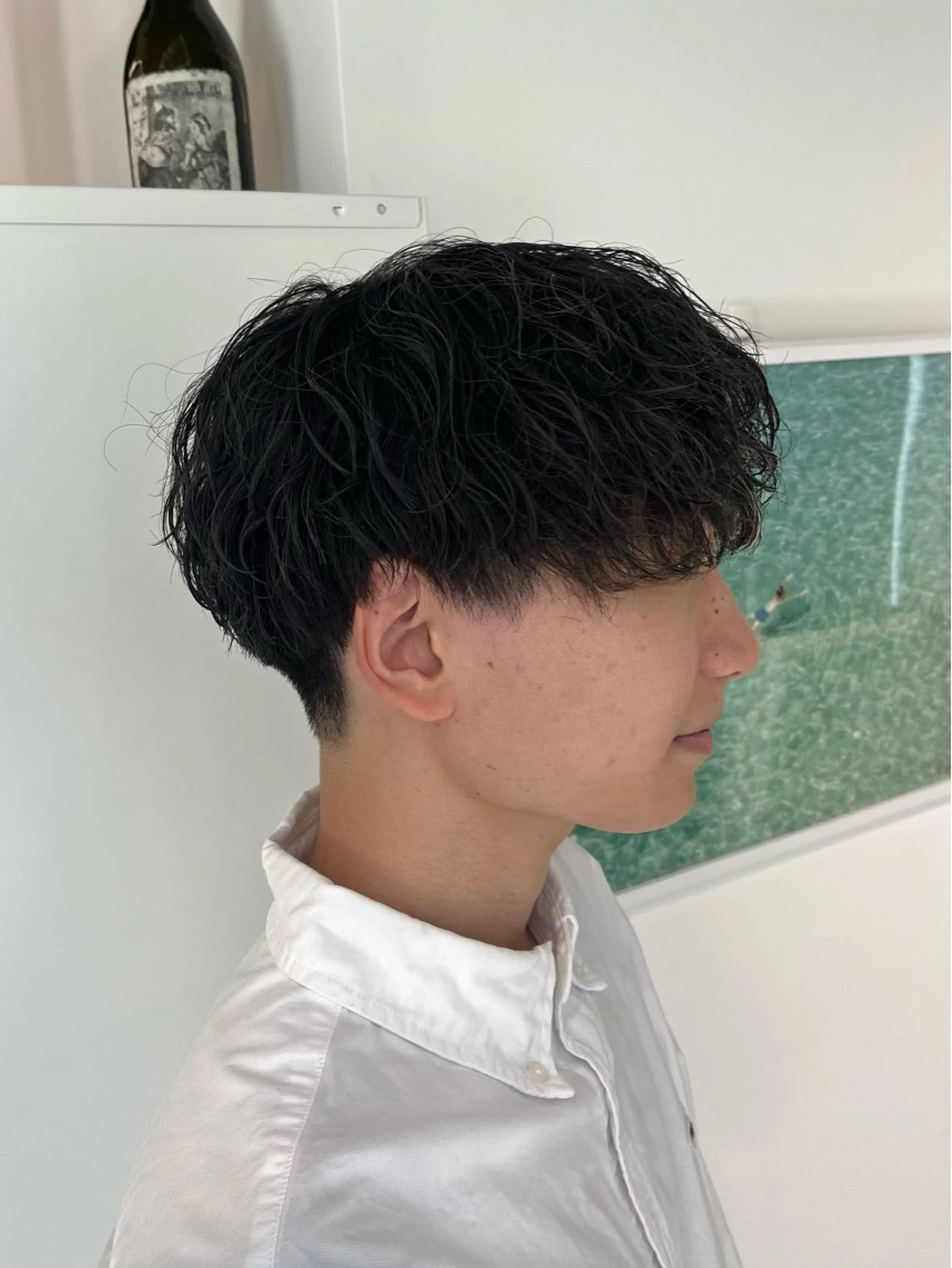 ショート パーマ メンズ 🏆メンズヘア特化 🥇代表りんぺーのヘアスタイル