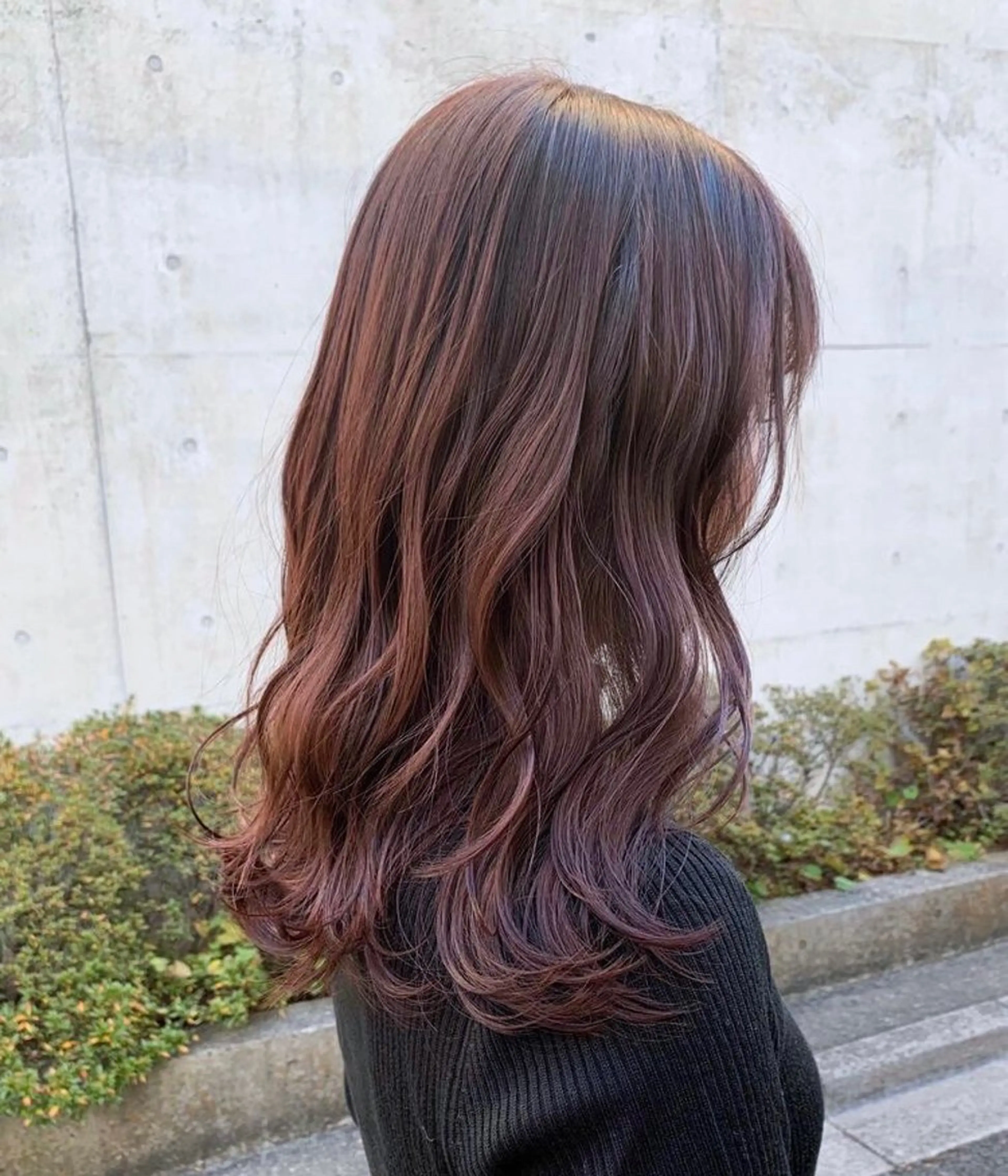 カラー ブラウンカラー ピンクカラー ヘアカラー 透明感Color🩶 髪質改善 ユウナ🦋のヘアスタイル