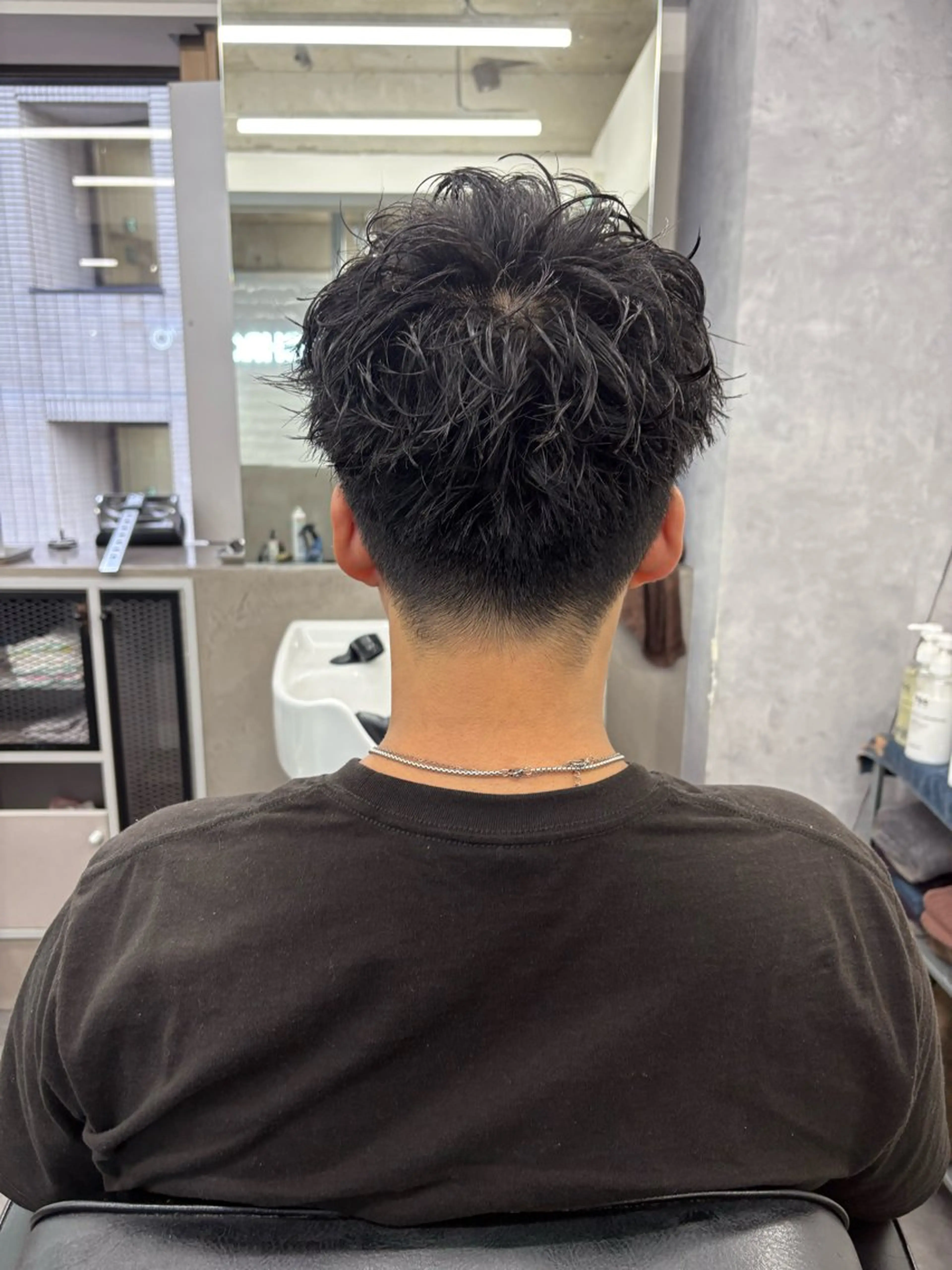 ショート メンズ カット CUCUMBER所属・本間 颯太のヘアスタイル