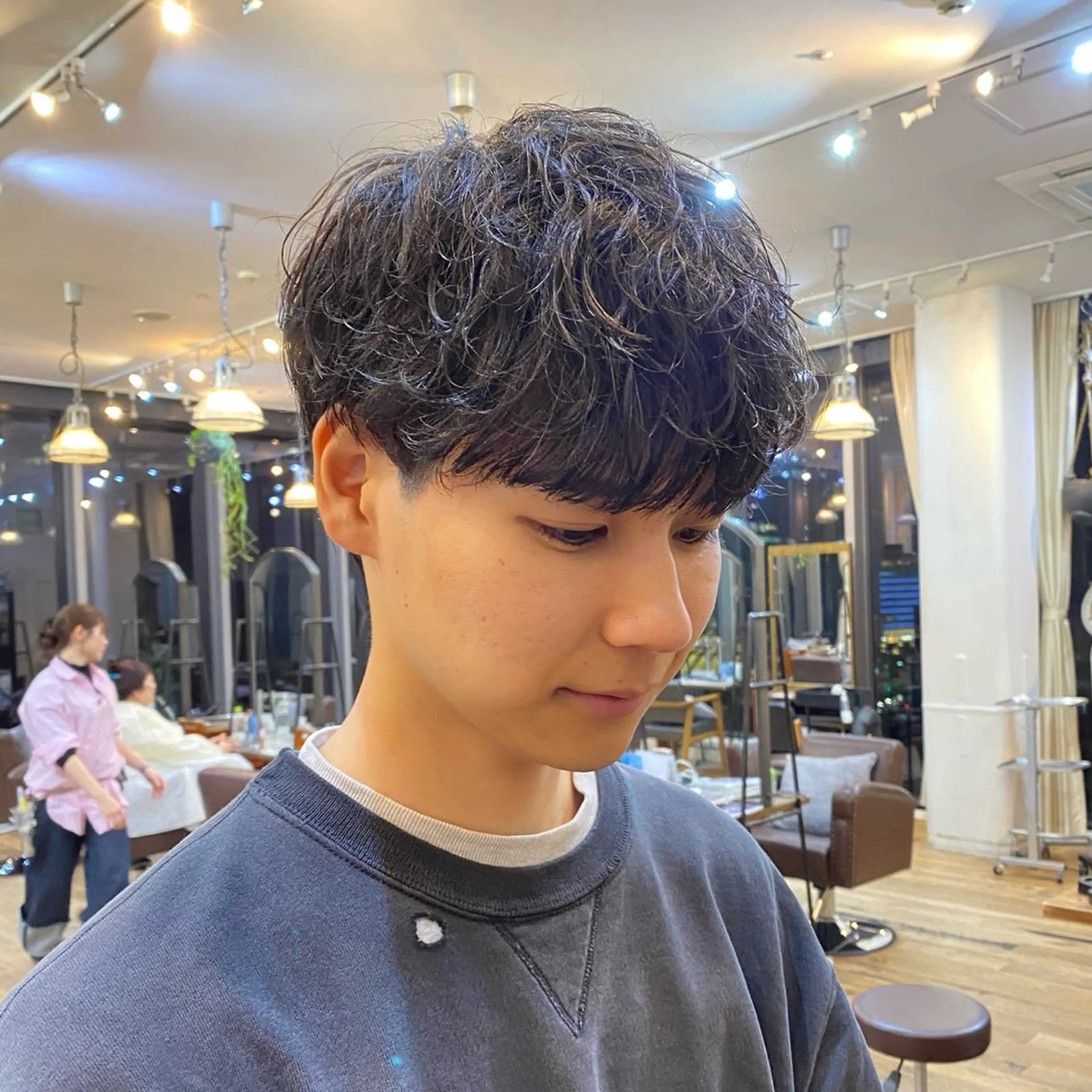 メンズ Belle銀座並木通り店所属・井手草一朗/ メンズ◎/パーマのヘアスタイル