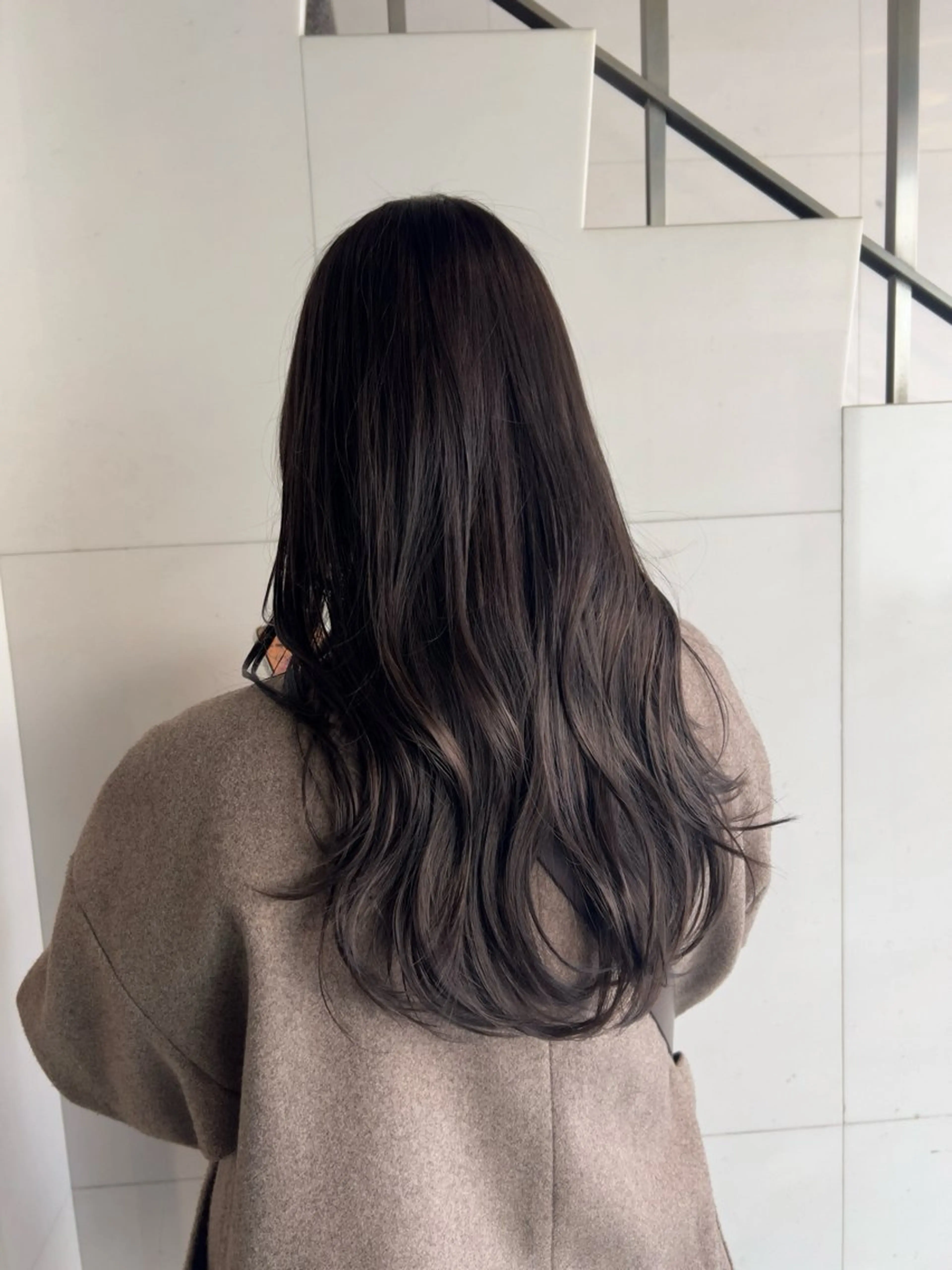 ロング カラー ヘアカラー トリートメント ヘッドスパ miku/表参道/ 艶々カラーのヘアスタイル