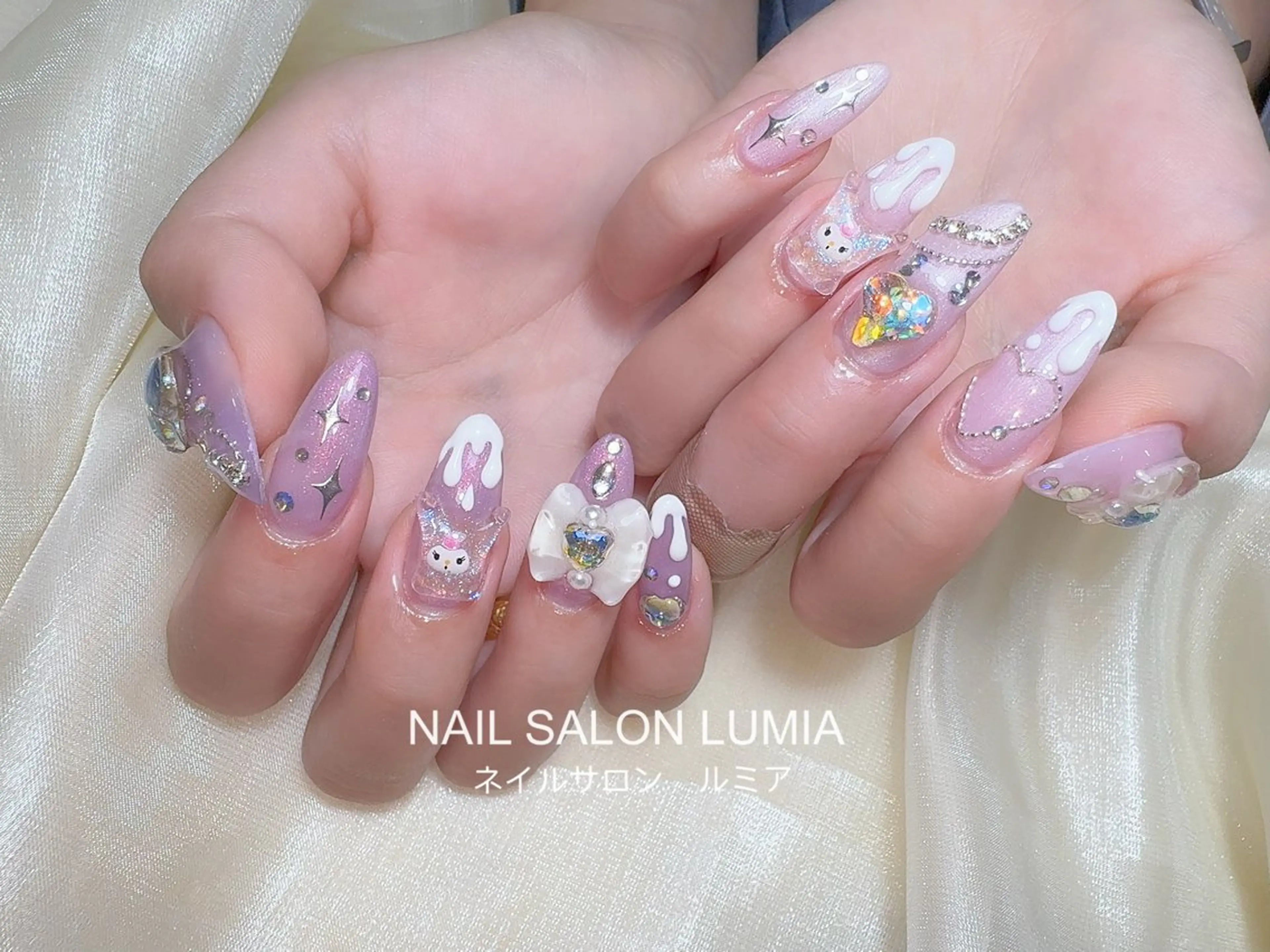 ネイル ハンドネイル ネイルサロン ルミア Lumia 店長のネイルデザイン