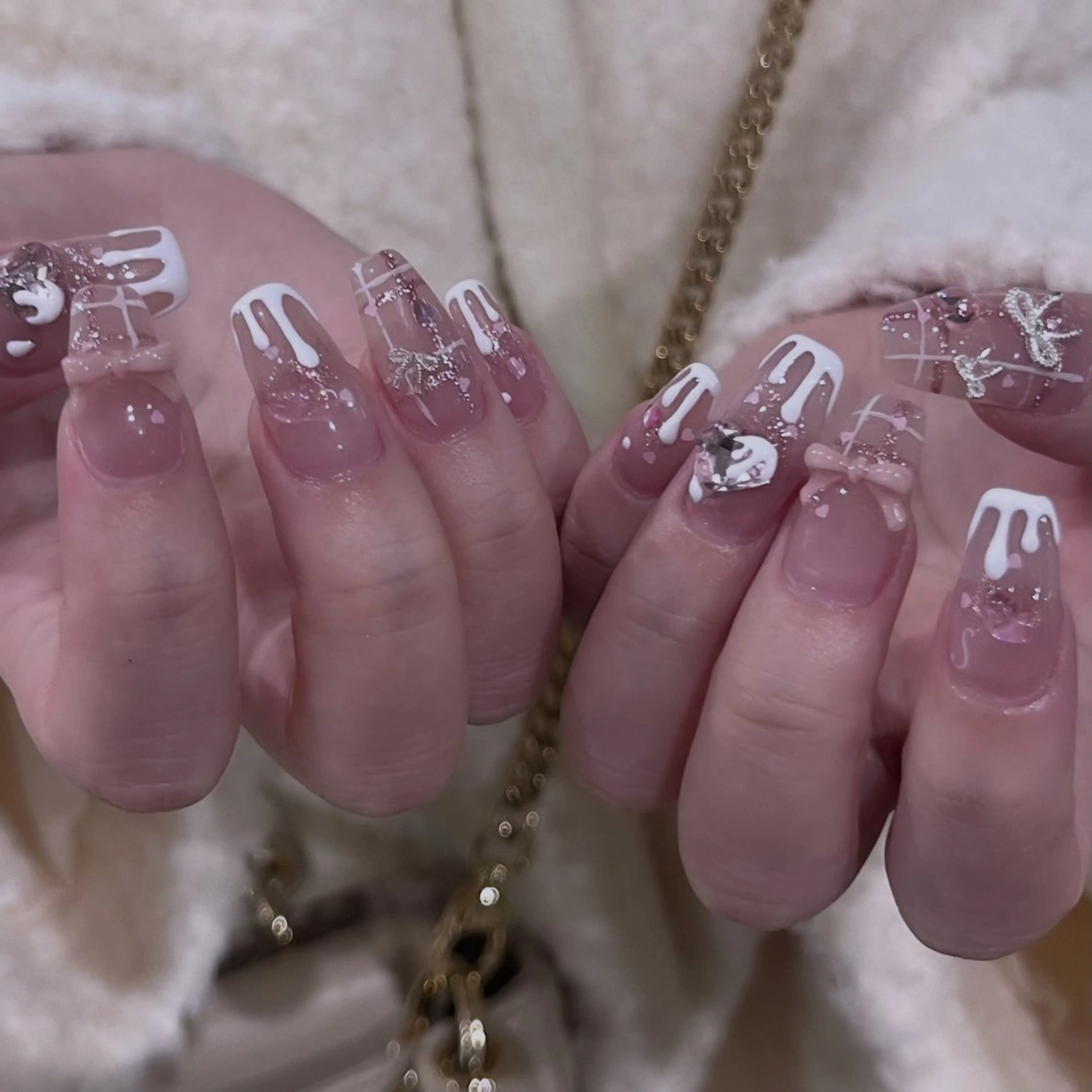 ネイル ハンドネイル 🧁fein. nana🩵のネイルデザイン