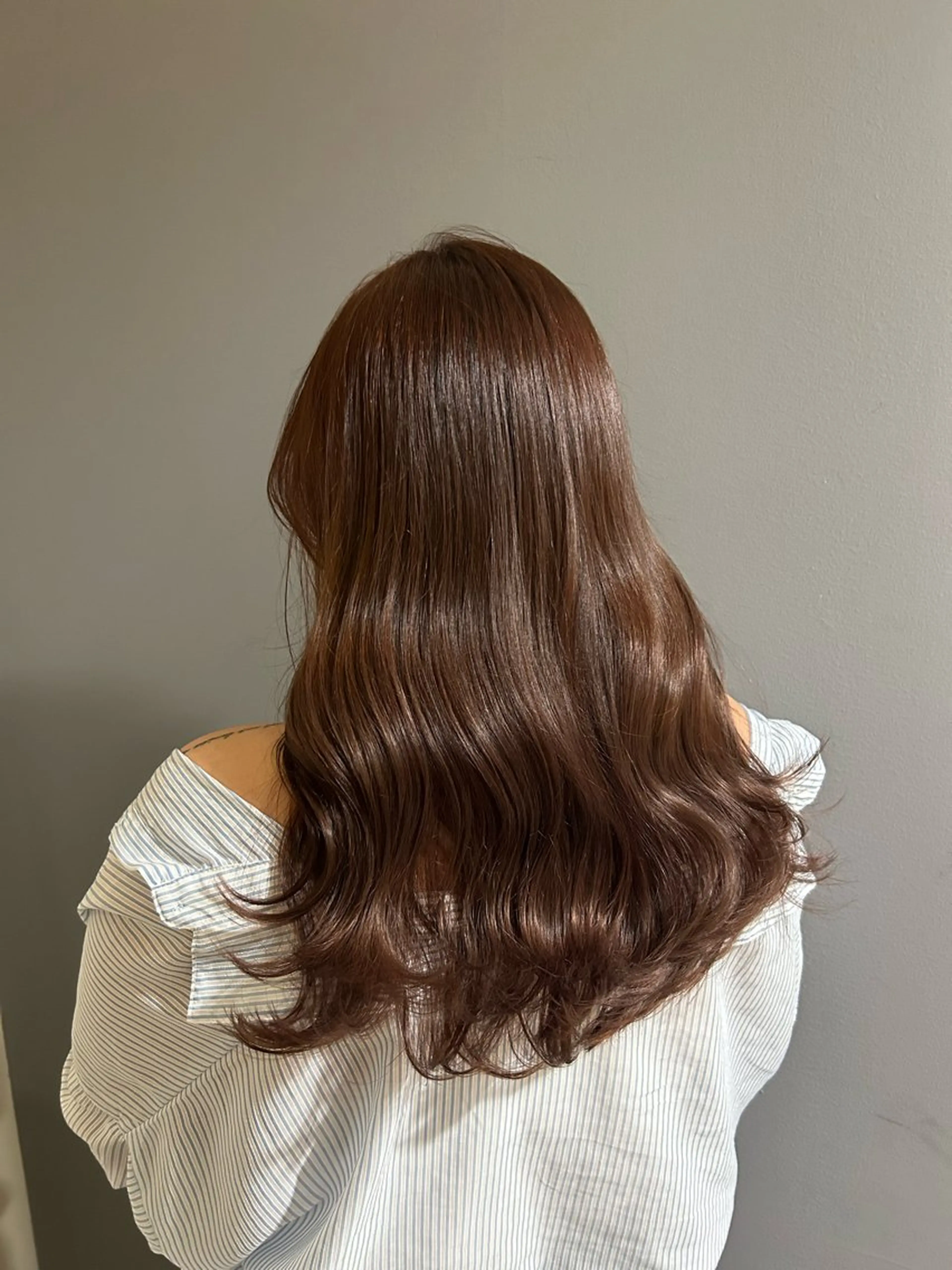 カラー ブラウンカラー ピンクカラー 🌟デザインカラー 久保悠那のヘアスタイル