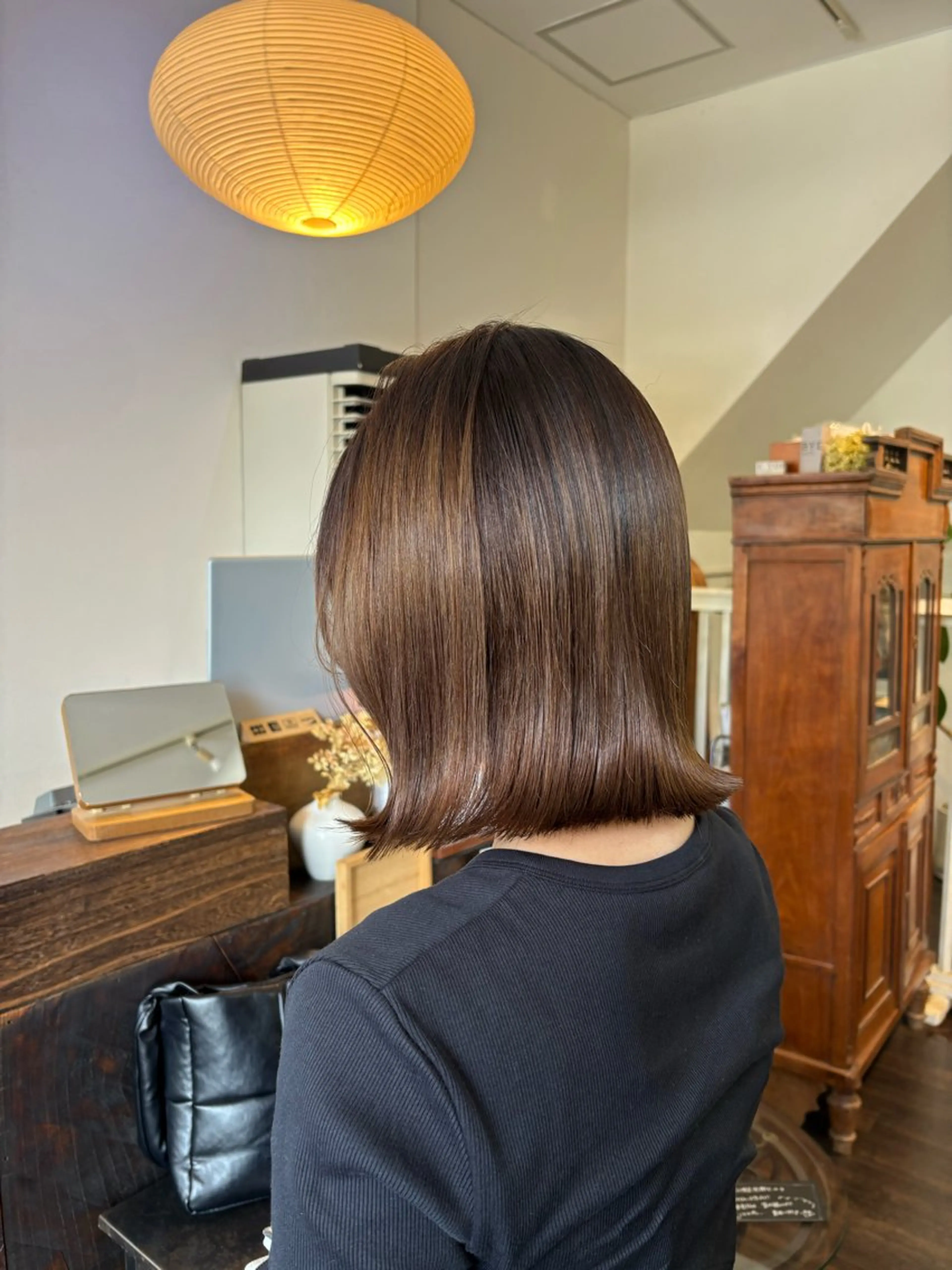 ミディアム カット hair bulb所属・三國 栞音のヘアスタイル