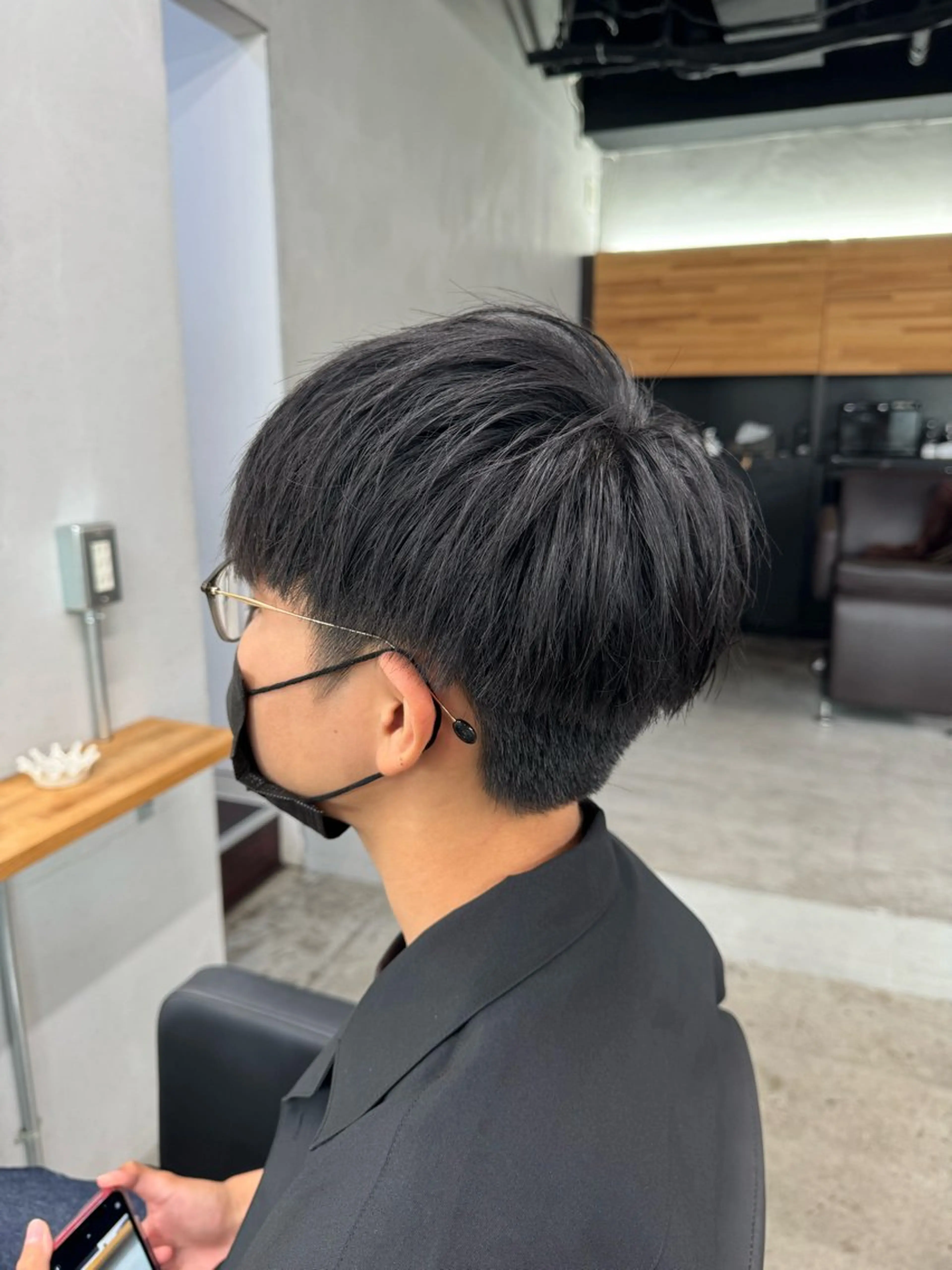 メンズ カット アキト/ メンズ/透明感暗髪のヘアスタイル