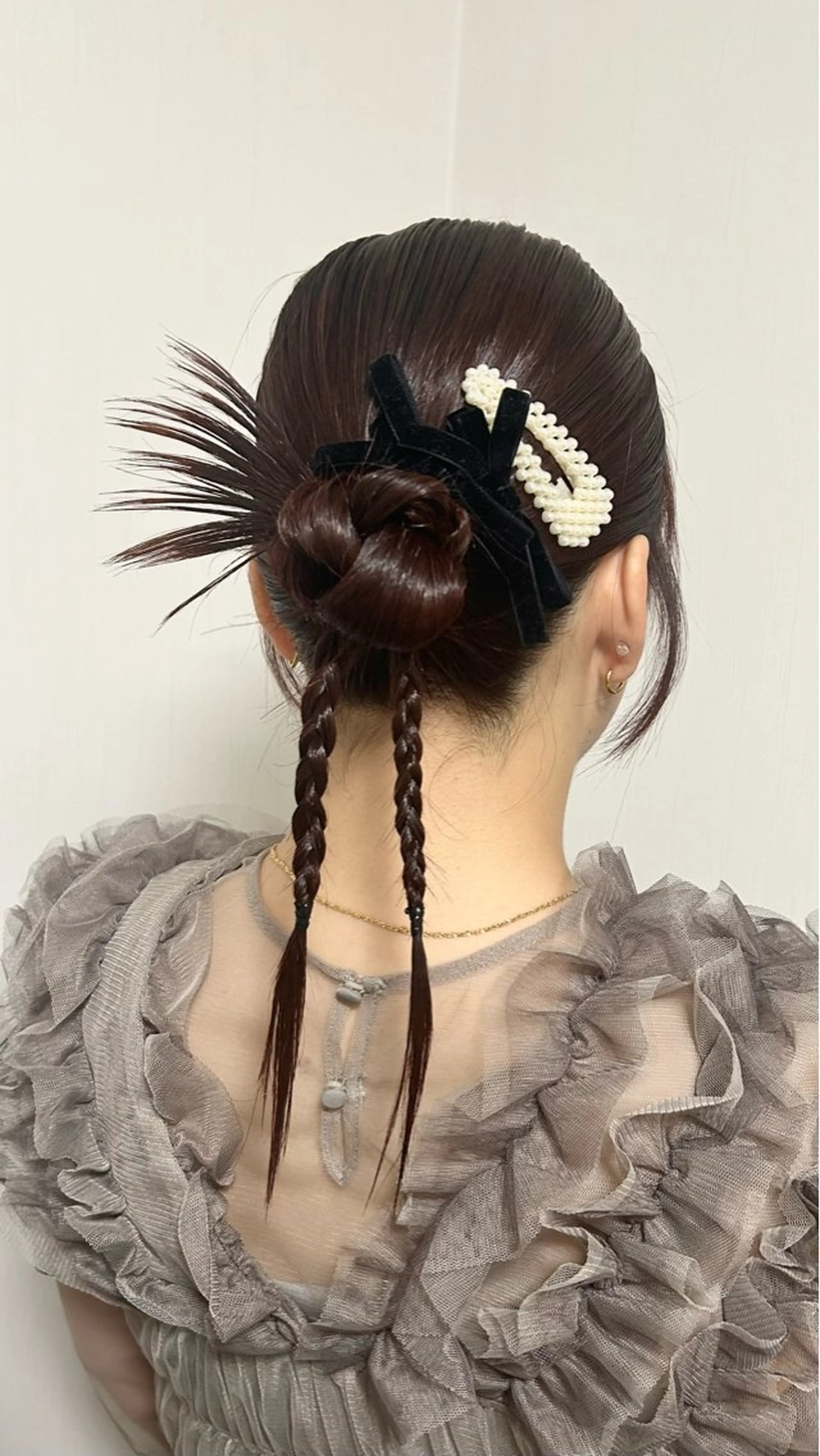 セミロング ヘアアレンジ 似合わせ前髪/ 小顔カット🎀そうのヘアスタイル