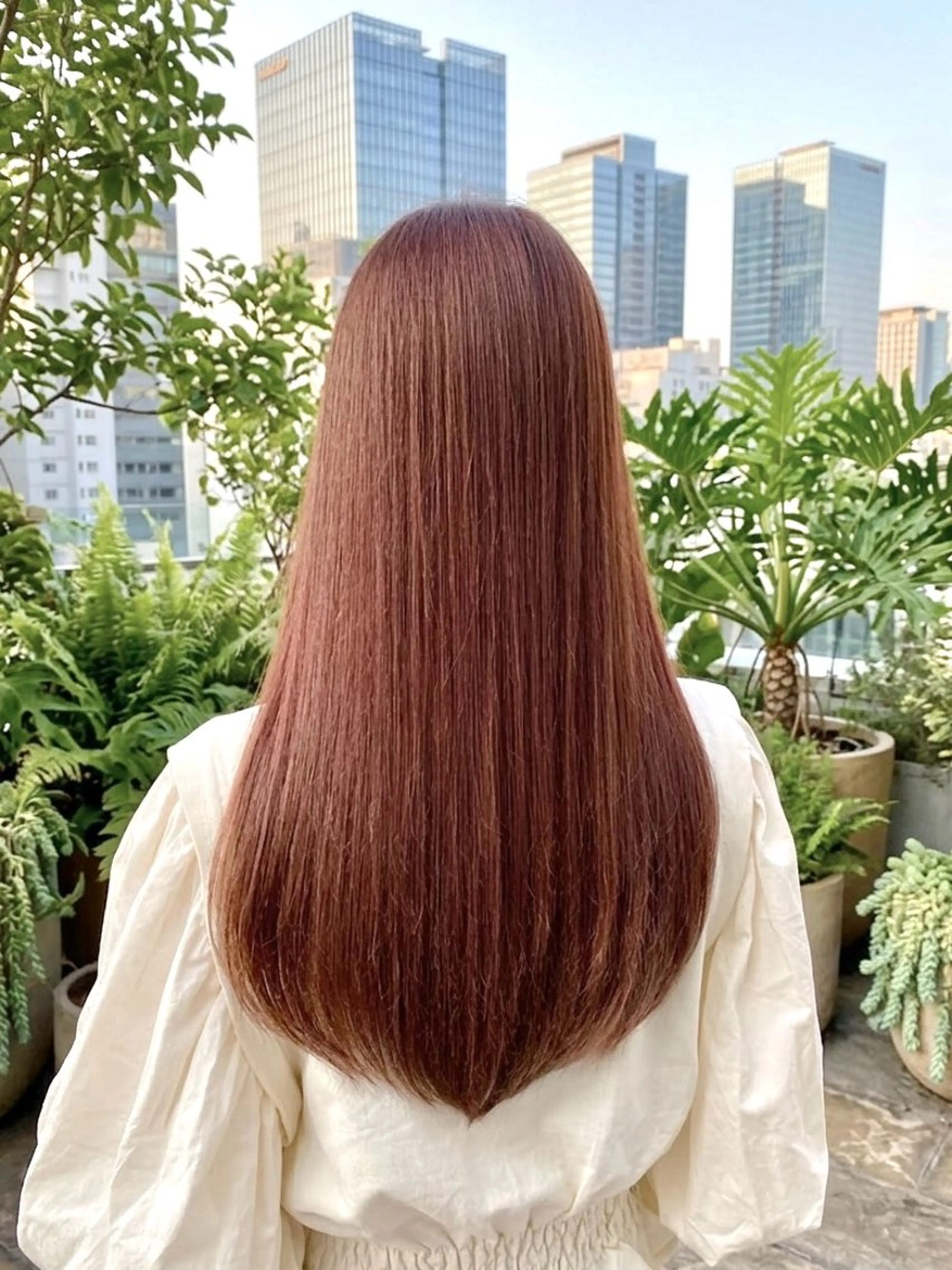 セミロング カラー ヘアカラー トリートメント ヘッドスパ 海外Style🌱 KOHEIのヘアスタイル