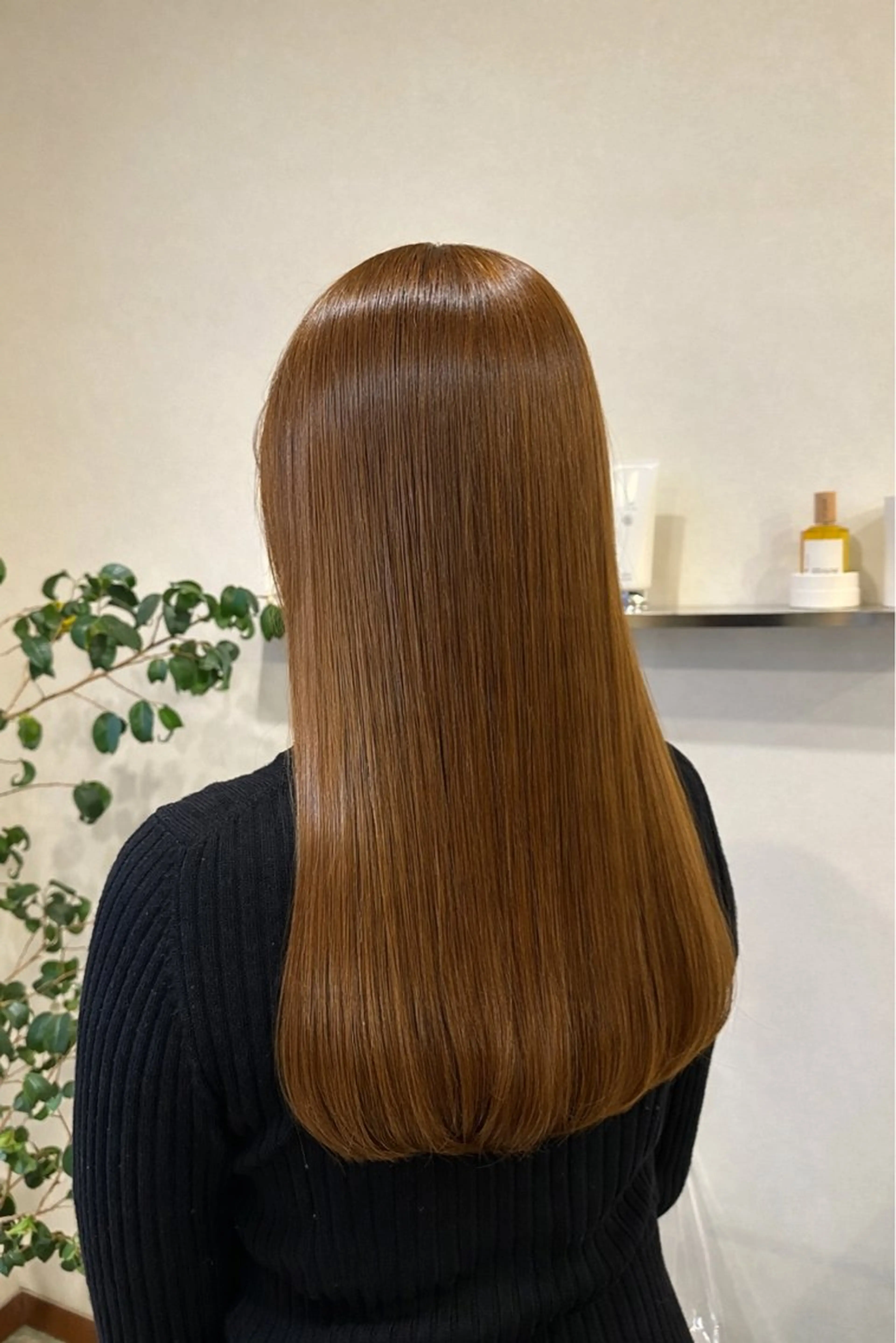 ロング カラー ヘアカラー トリートメント ShowBit ／mioのヘアスタイル