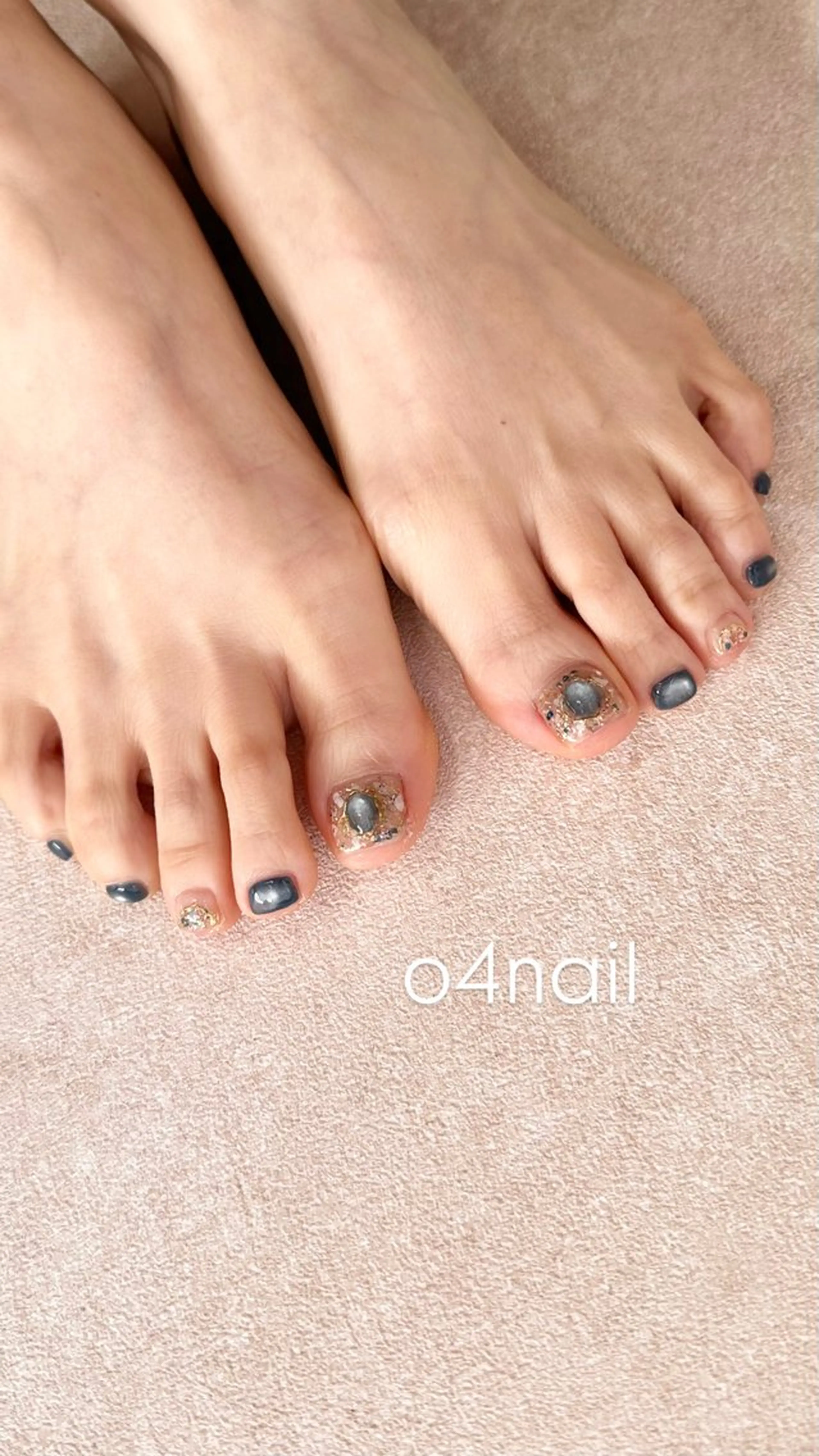 ネイル フットネイル my place+s所属・o4nail___ ARISAのネイルデザイン