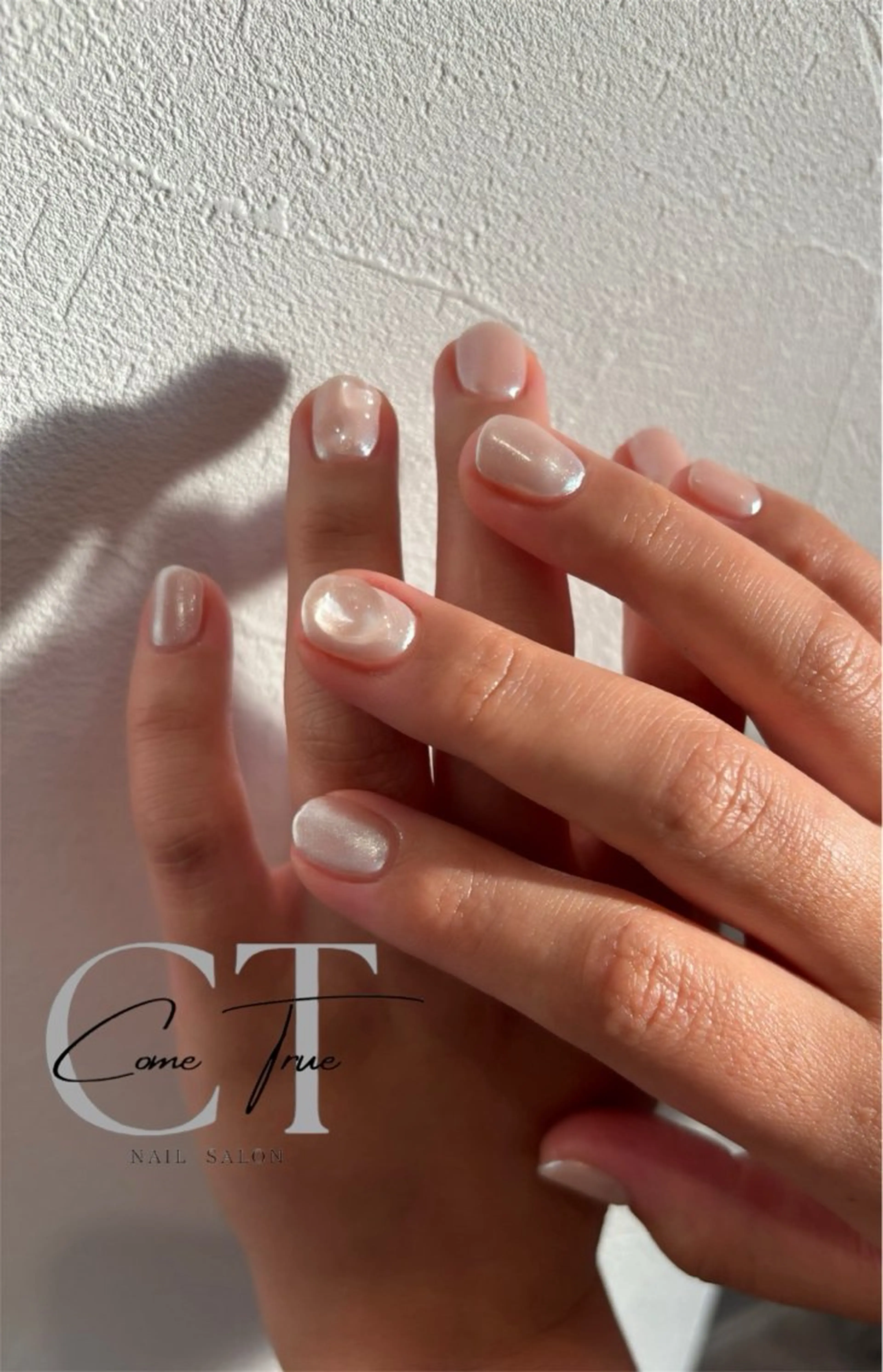 ネイル ショートネイル シンプルネイル nail salon come trueのネイルデザイン