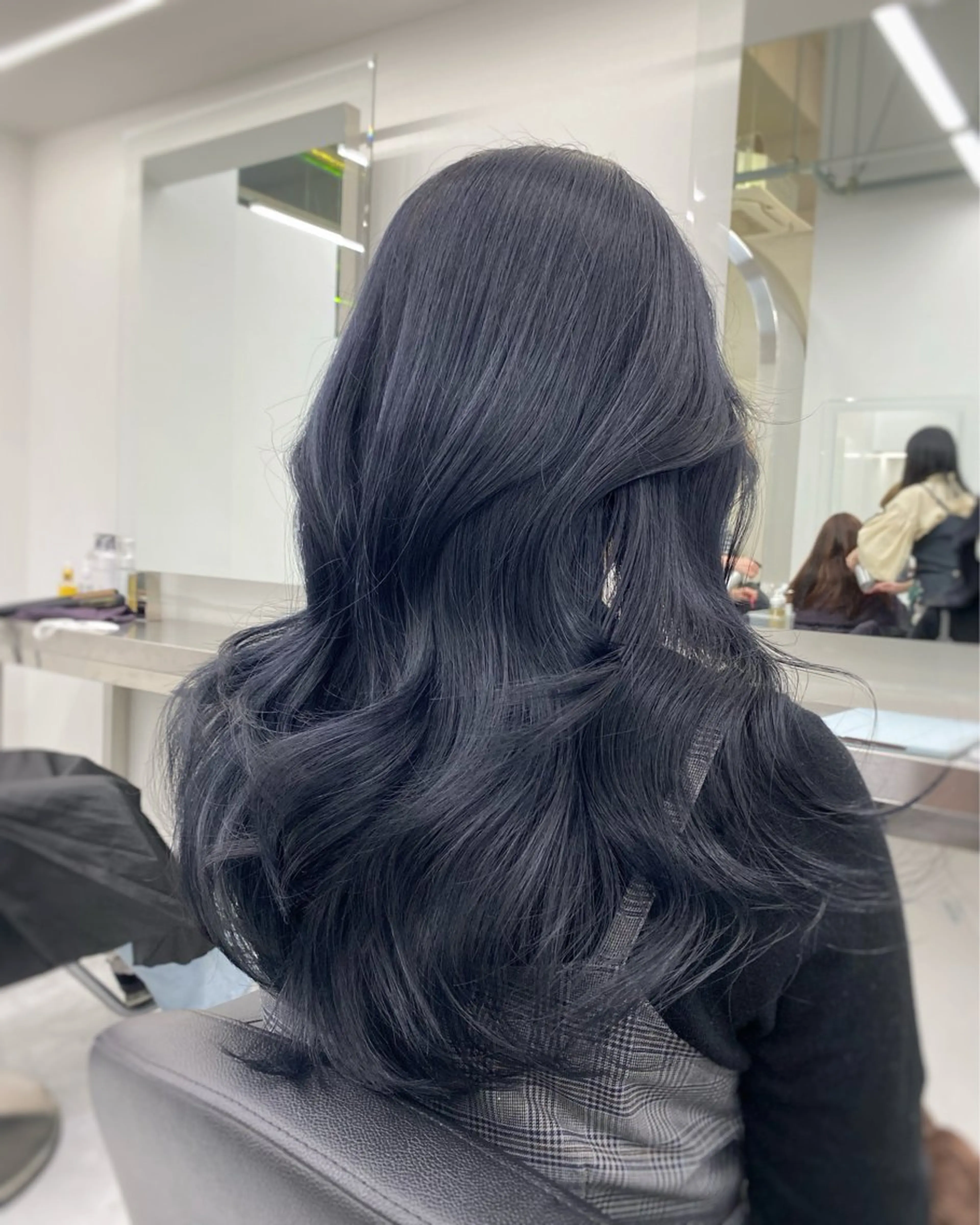 ロング カット ヘアカラー GO TODAY 原宿Verno店所属・韓国系支持率No.1 レイヤー特化/きょうのヘアスタイル