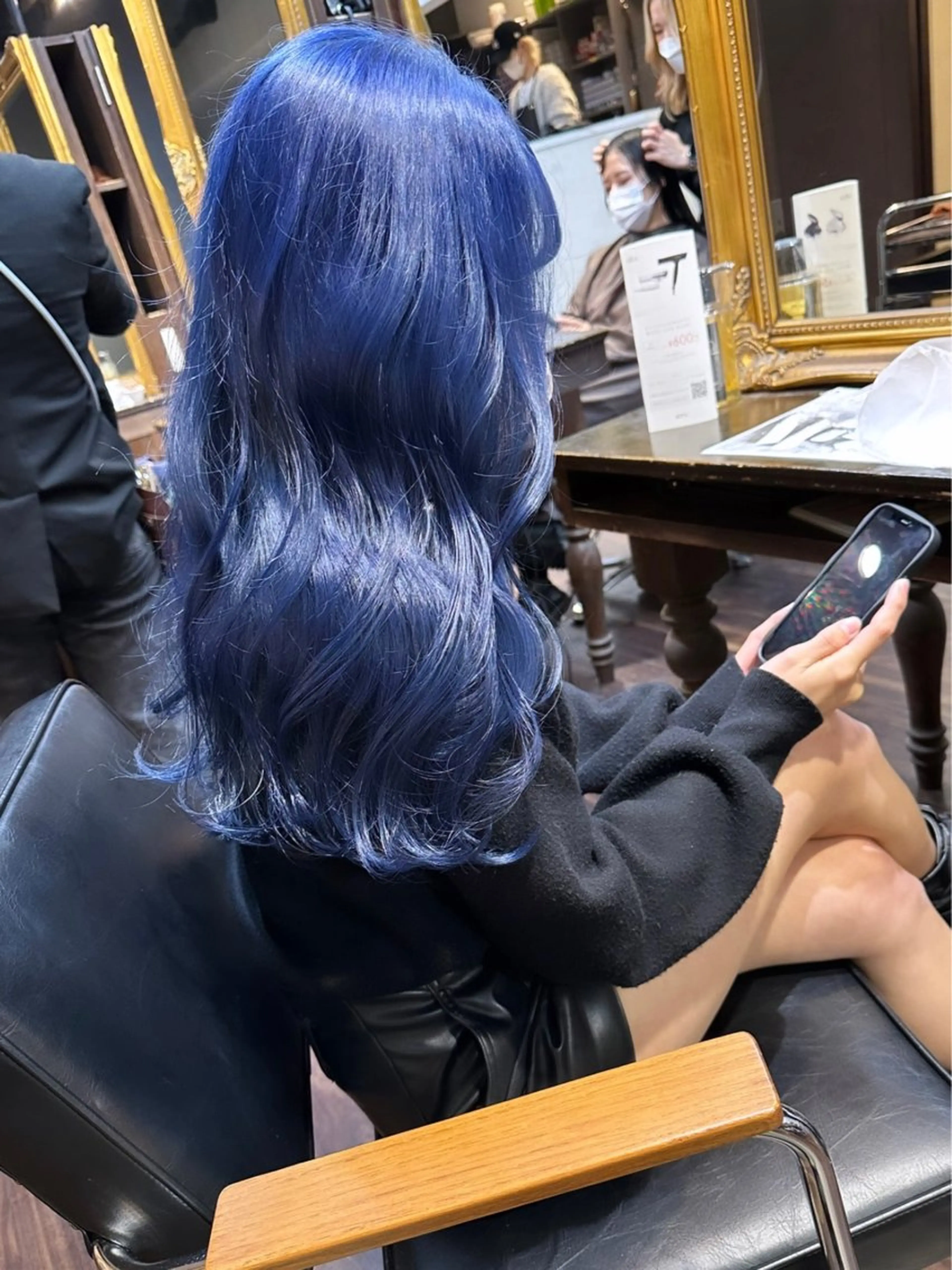 ロング カラー ヘアアレンジ ブリーチ ケアブリーチ ダブルカラー イヤリングカラー ハイトーンカラー カット ヘアカラー トリートメント 髪質改善/レイヤー ダブルカラー塚本耀のヘアスタイル