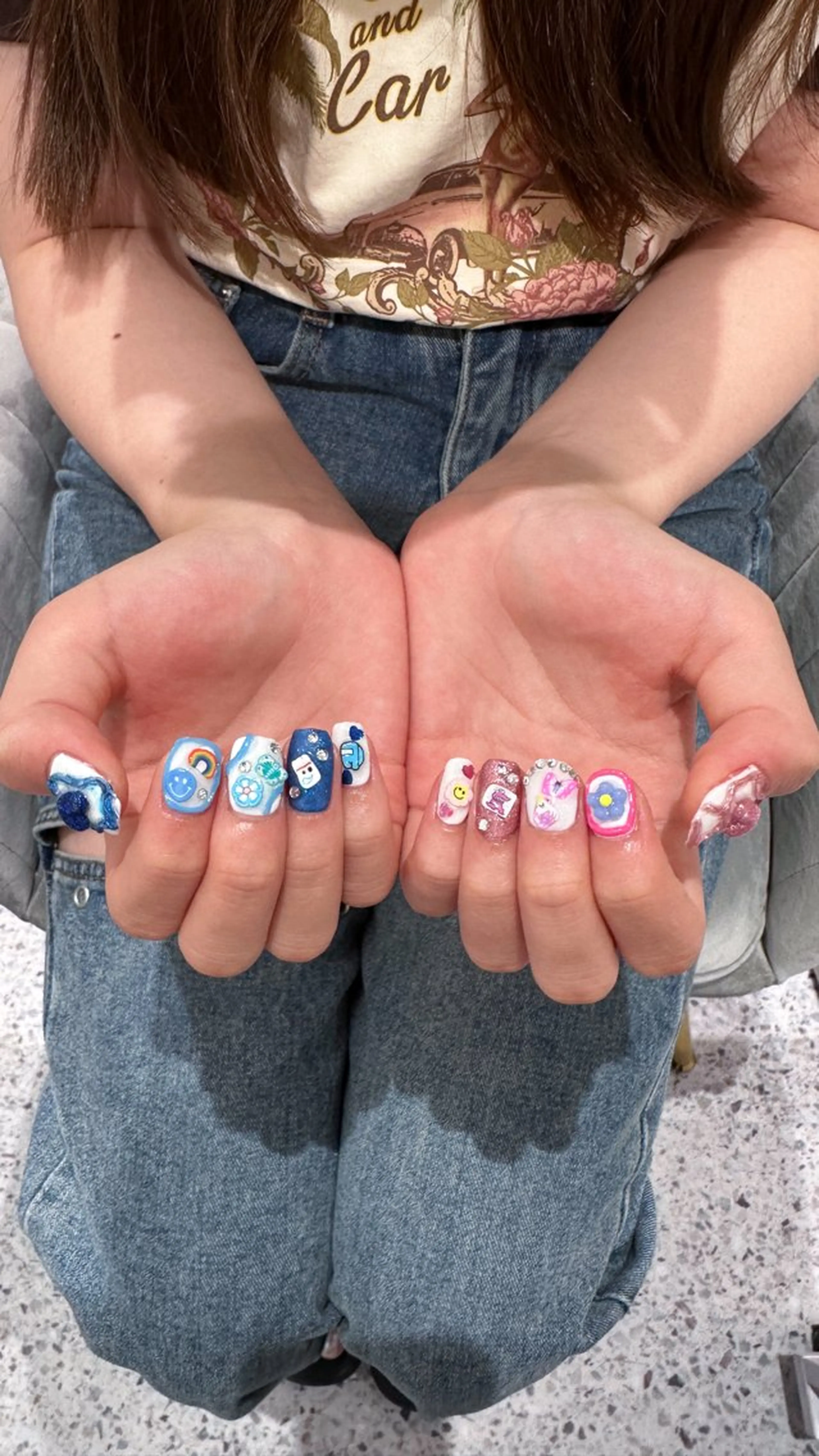 ネイル ハンドネイル 👽個性派ネイル🎀 komachiのヘアスタイル