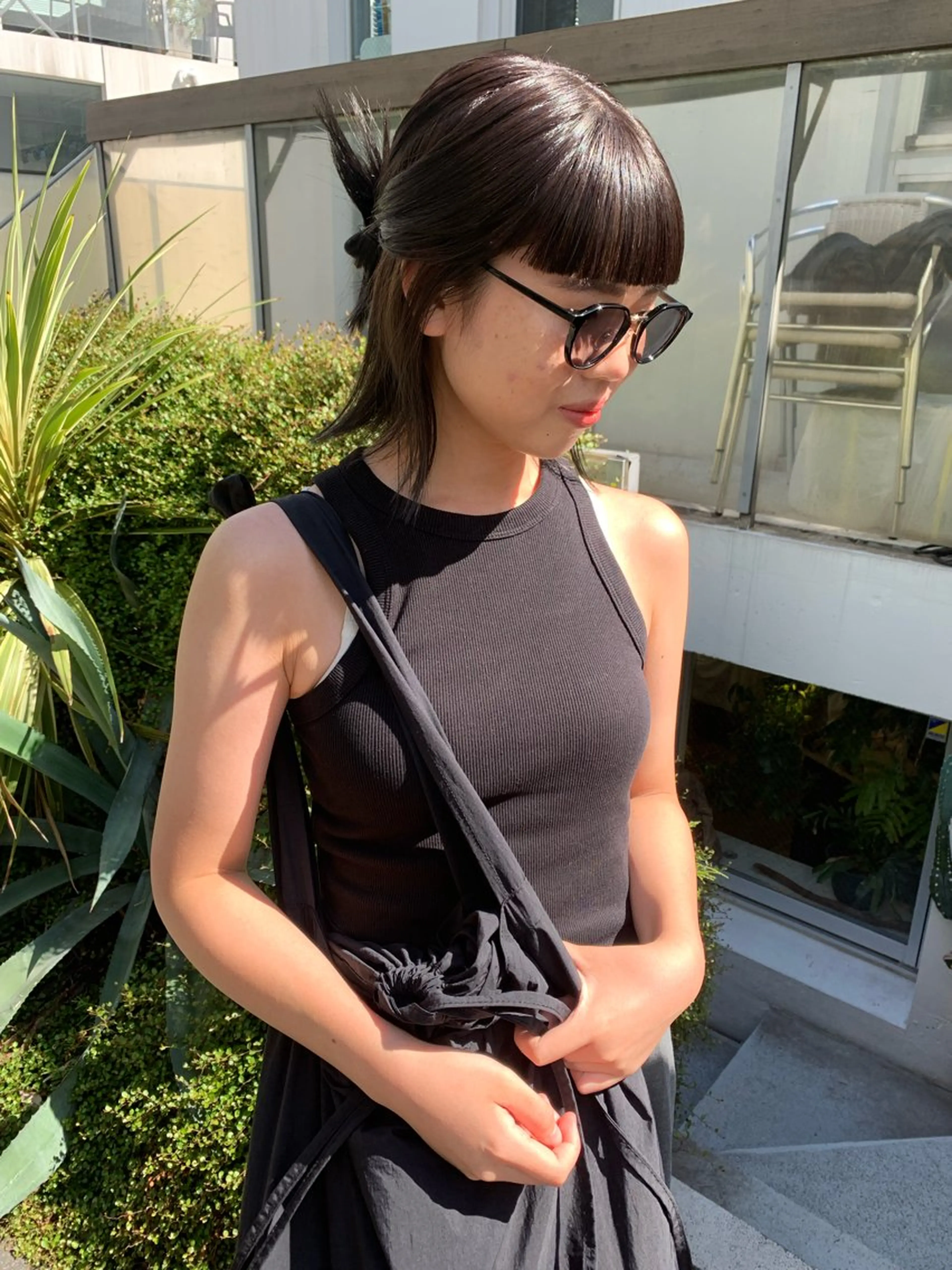 ミディアム カラー ワイドバング カット ヘアカラー log所属・ボブ/顔まわりカット 💫大澤奈緒美のヘアスタイル