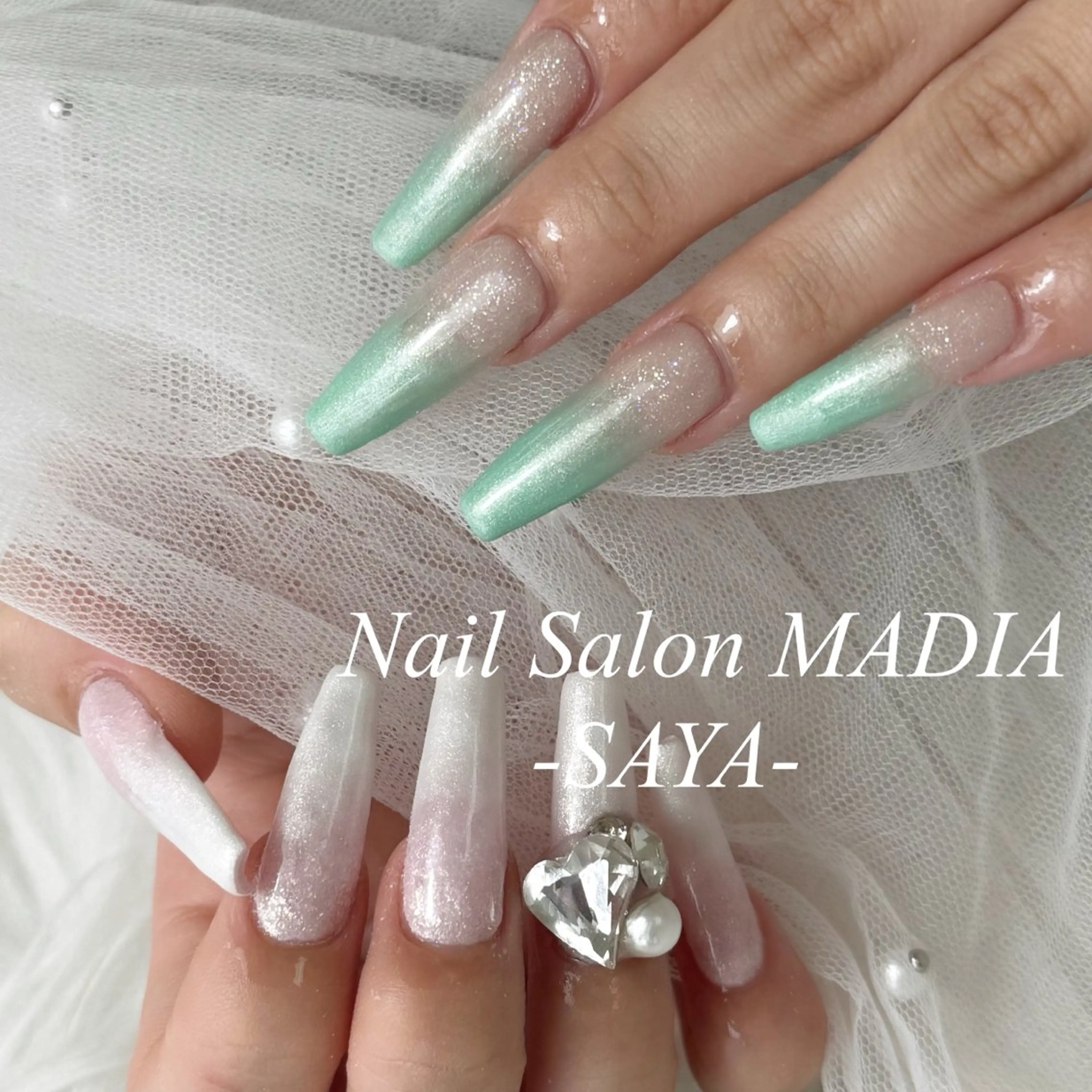 ネイル スカルプネイル G.el【ジエル】所属・G.el sayaのネイルデザイン