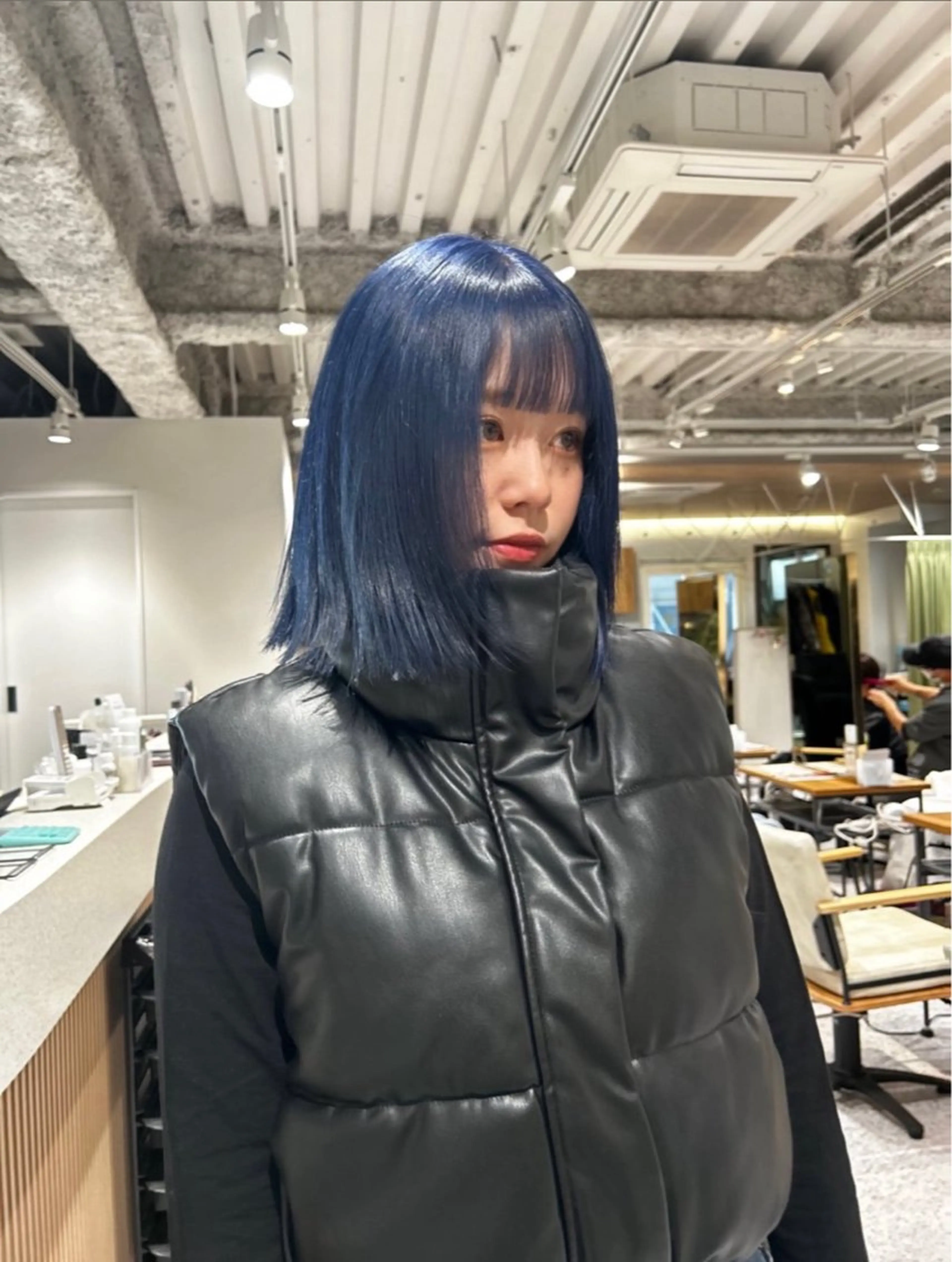 ミディアム ヘアカラー hair&eye🎀 /momoKaのマツエク・マツパデザイン