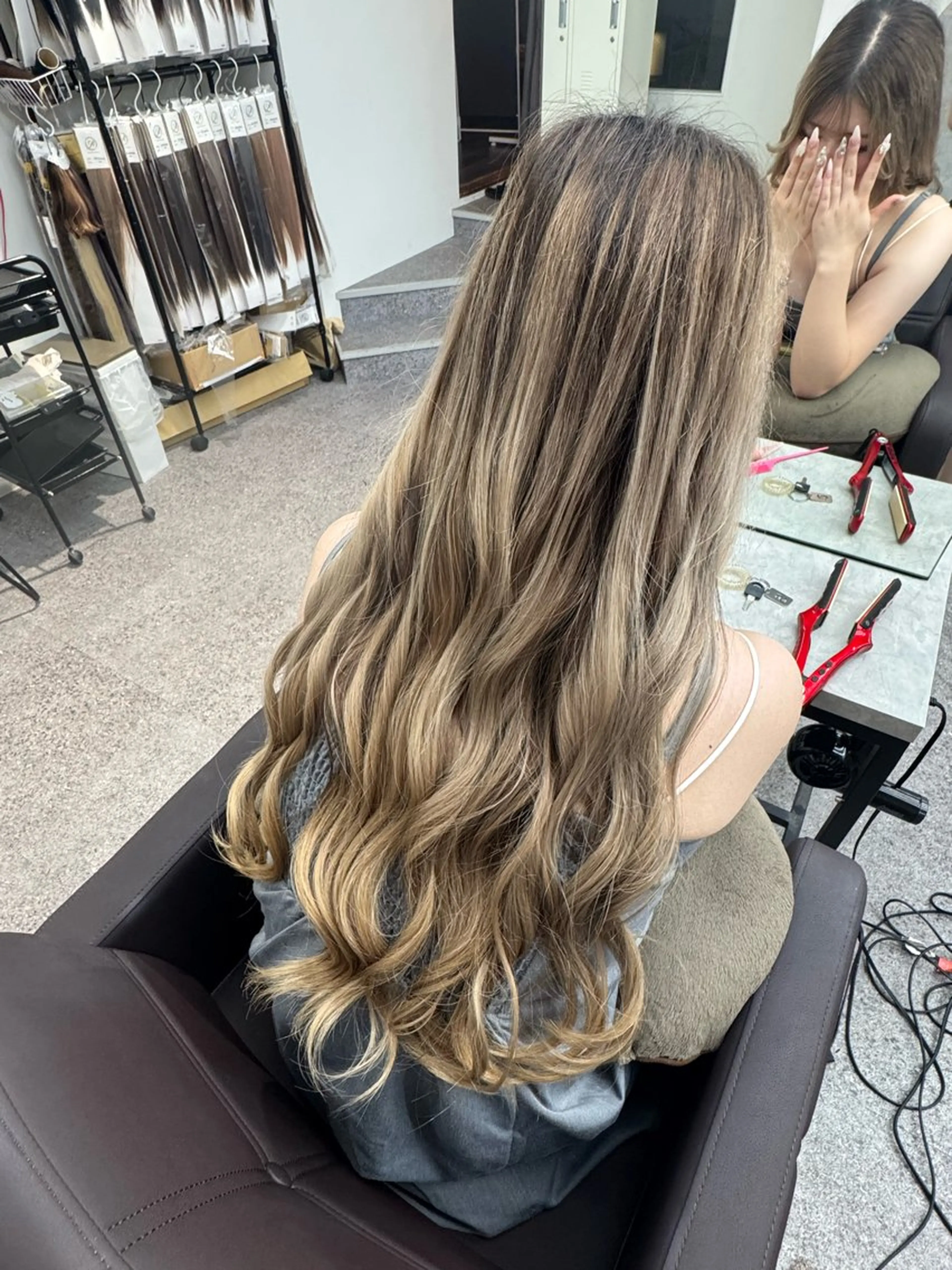 ロング デート ヘアセット chill'n clan所属・〘 clan 〙 KURUMI🌺💖のヘアスタイル