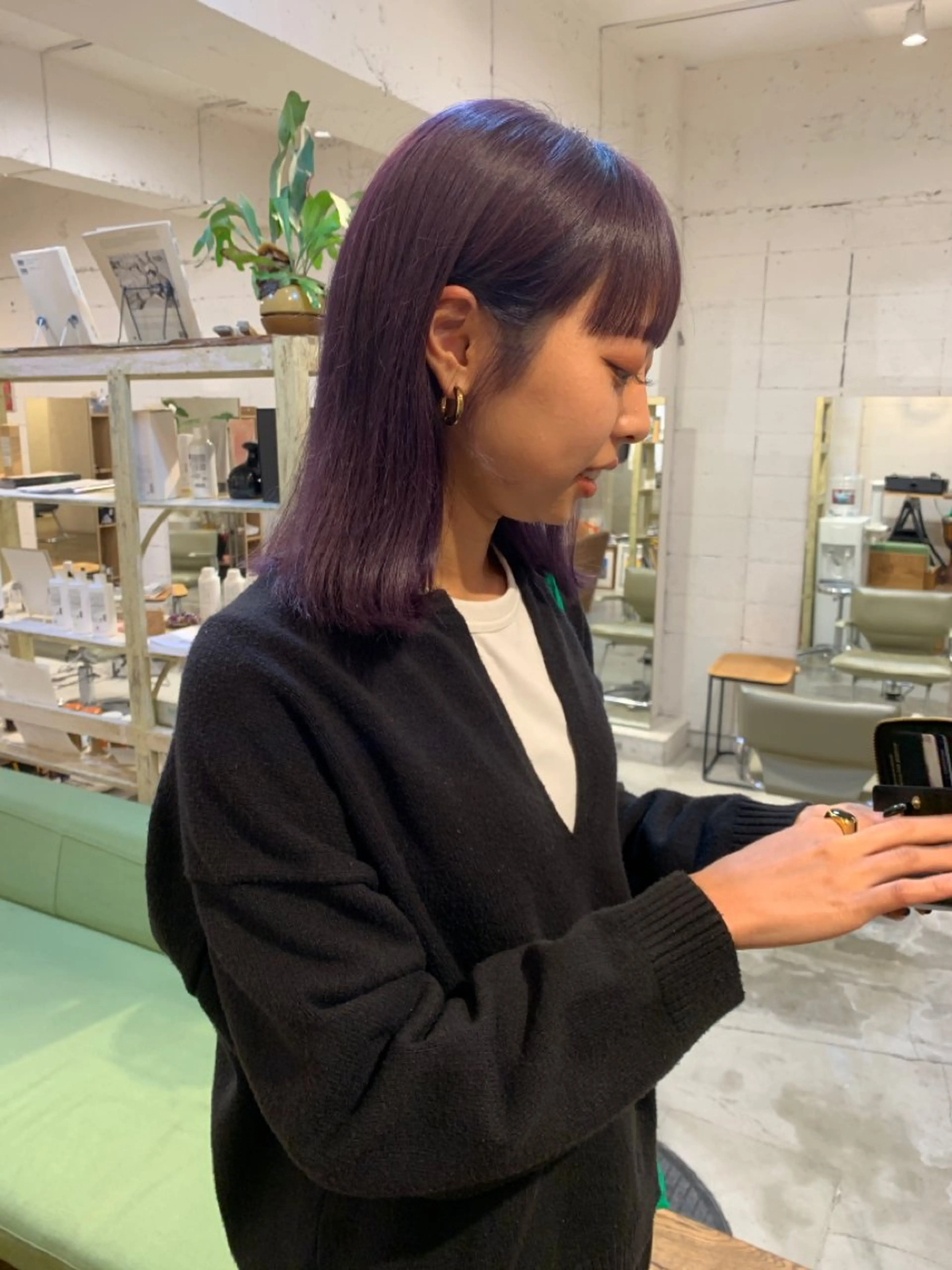 ミディアム カラー 【takk】 ナカヤママサヨシのヘアスタイル