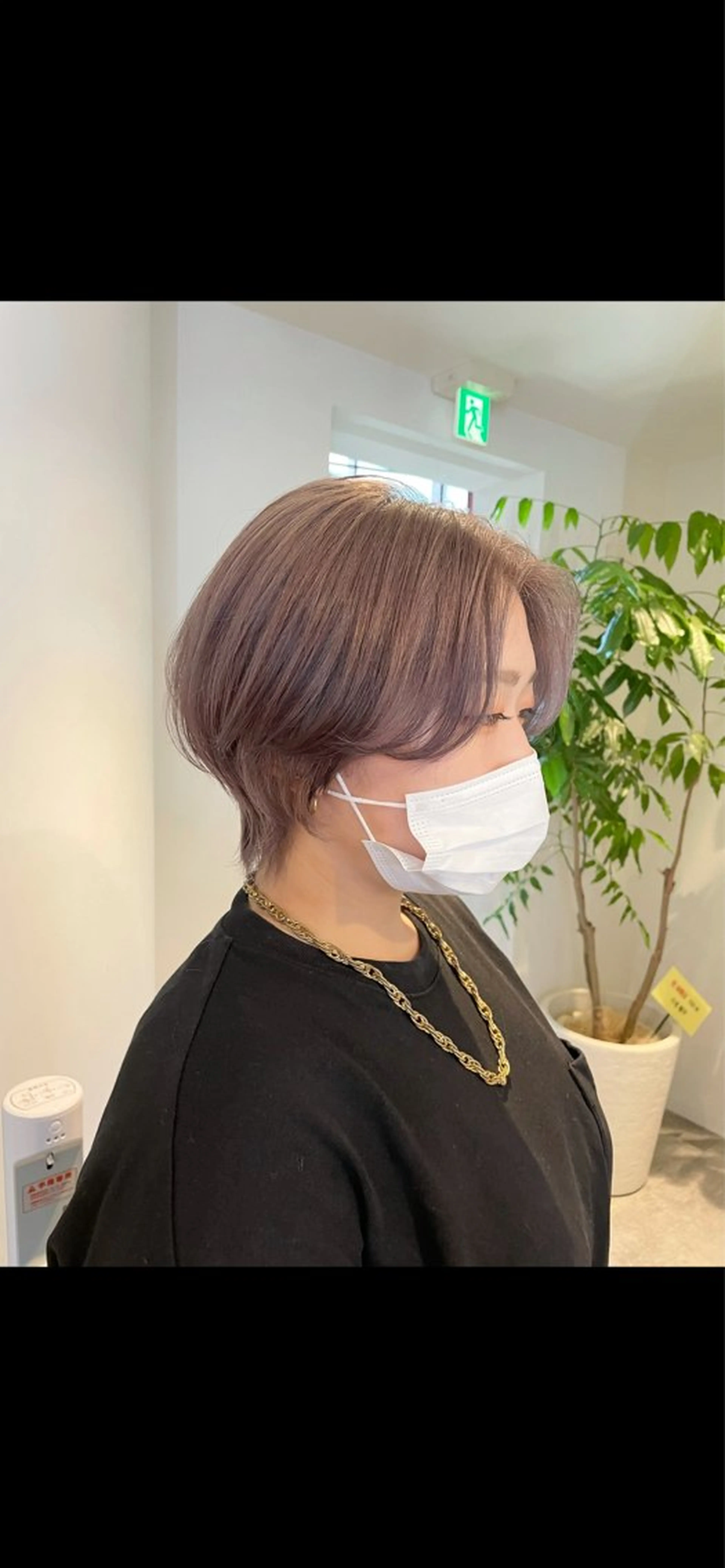 ショート カラー hayaka todaのヘアスタイル