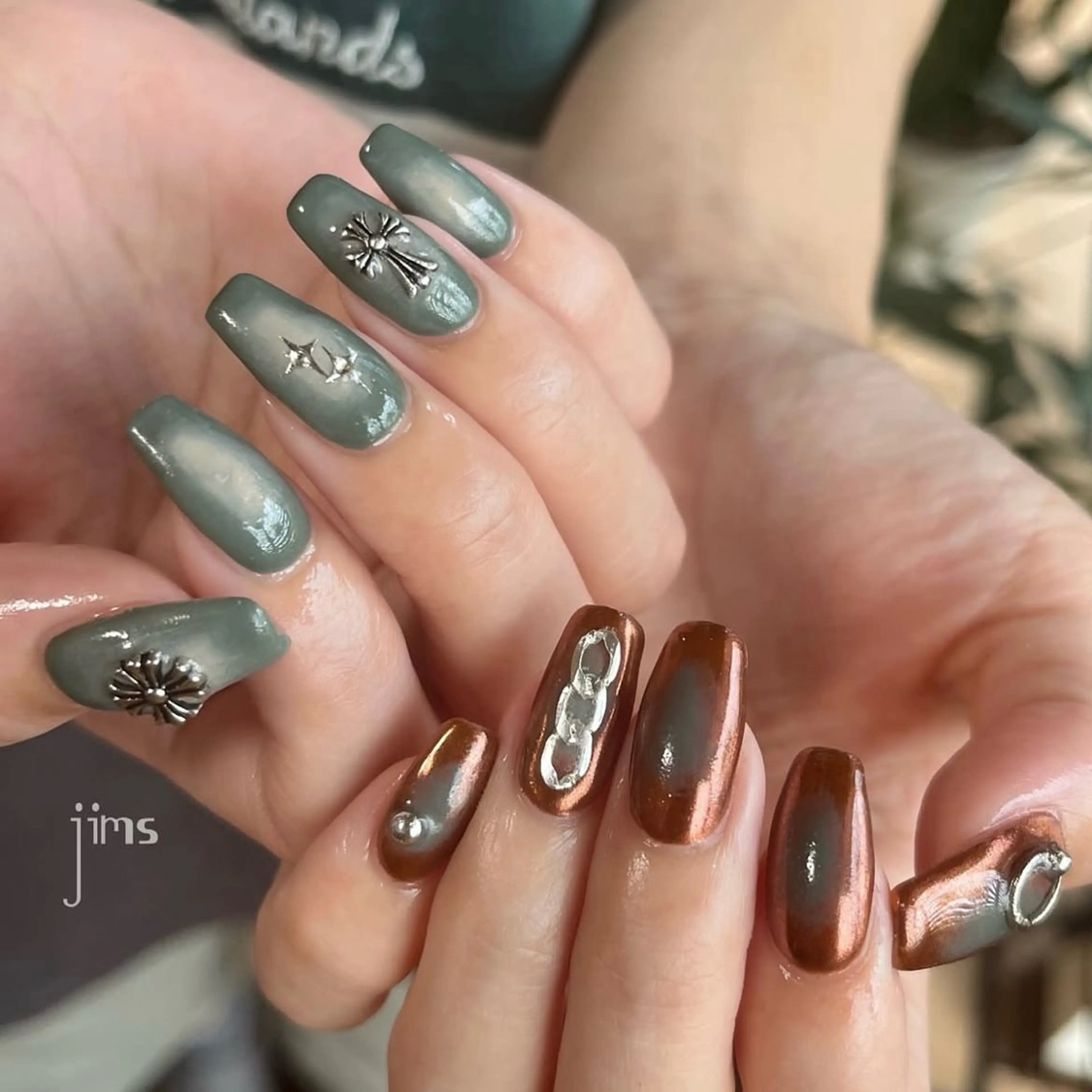 ネイル チークネイル ハンドネイル nail salon JIMS【じむ】のネイルデザイン