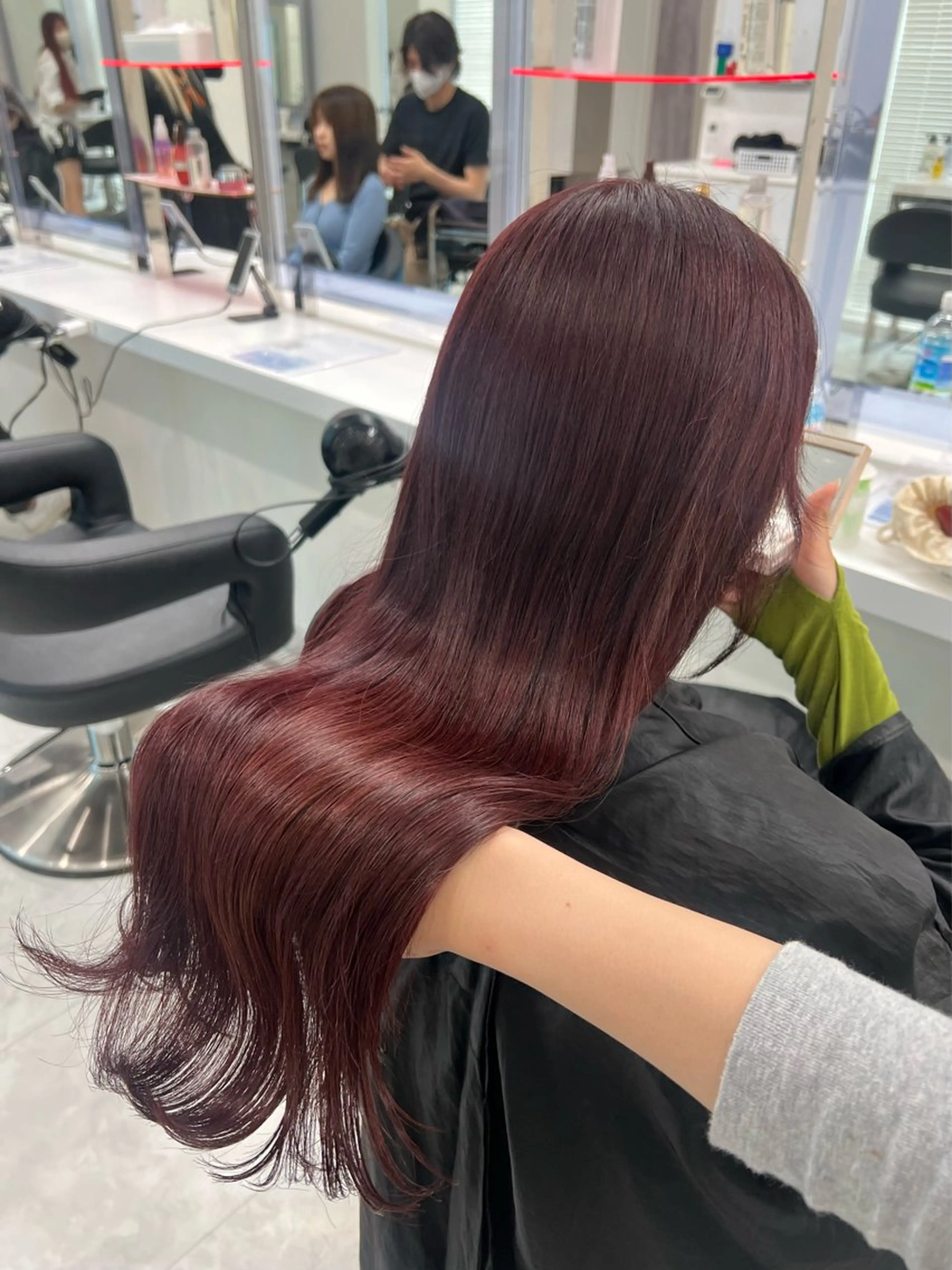 ロング カラー ヘアカラー トレンドヘア /mina♡のヘアスタイル