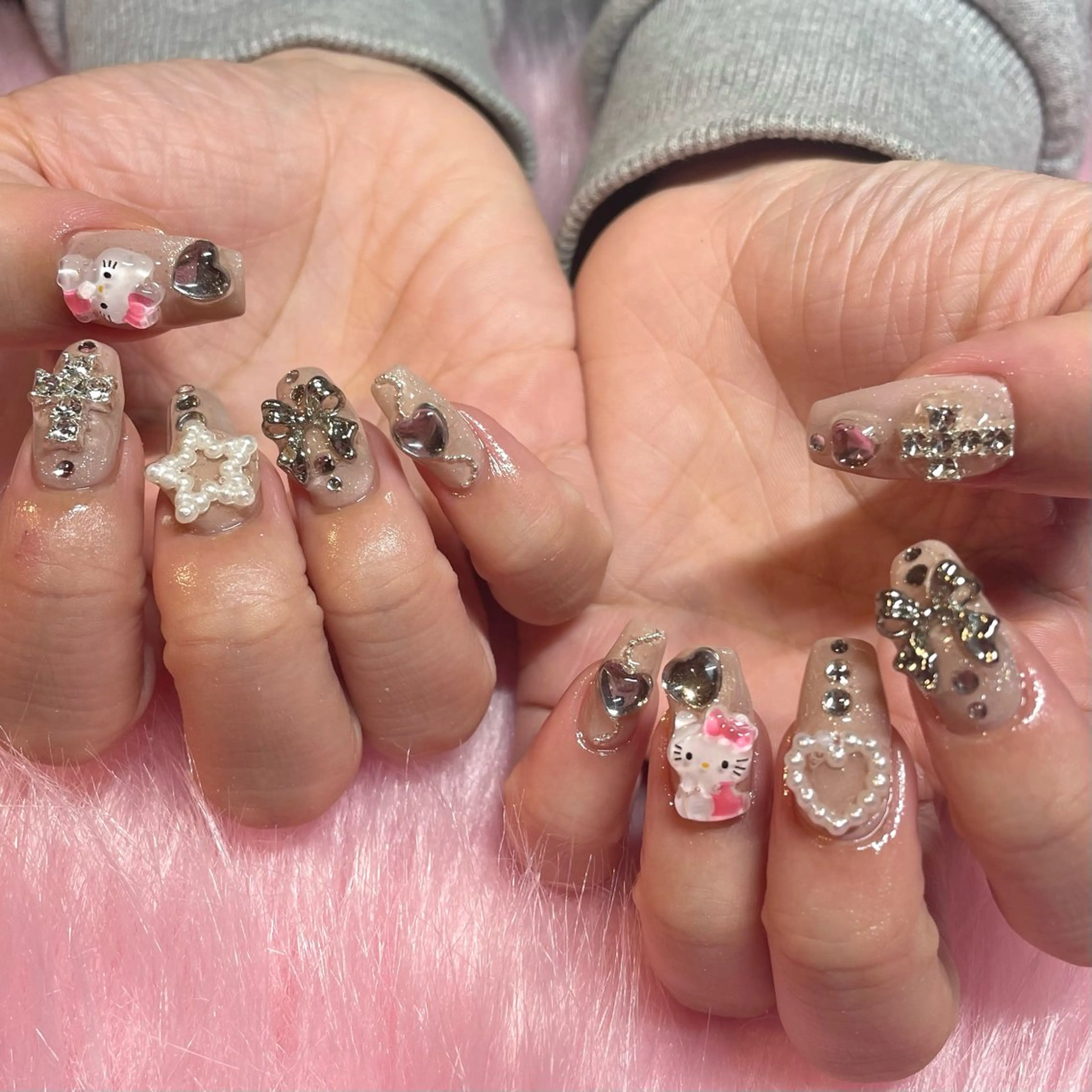 ネイル ハンドネイル Nail ヌシん家 AKANEのネイルデザイン