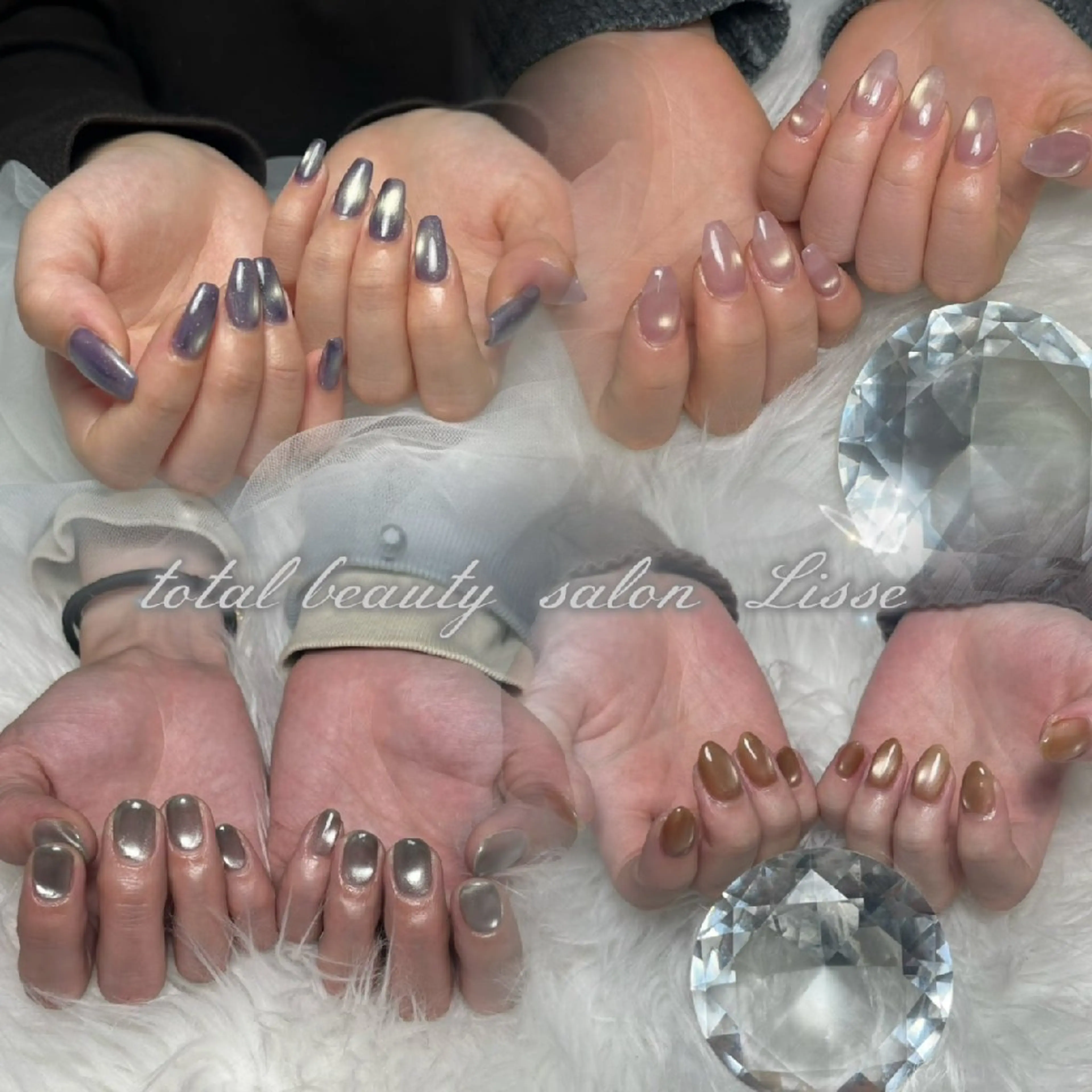 🎀マグネットorフラッシュorグラデーション　オフ無料の写真