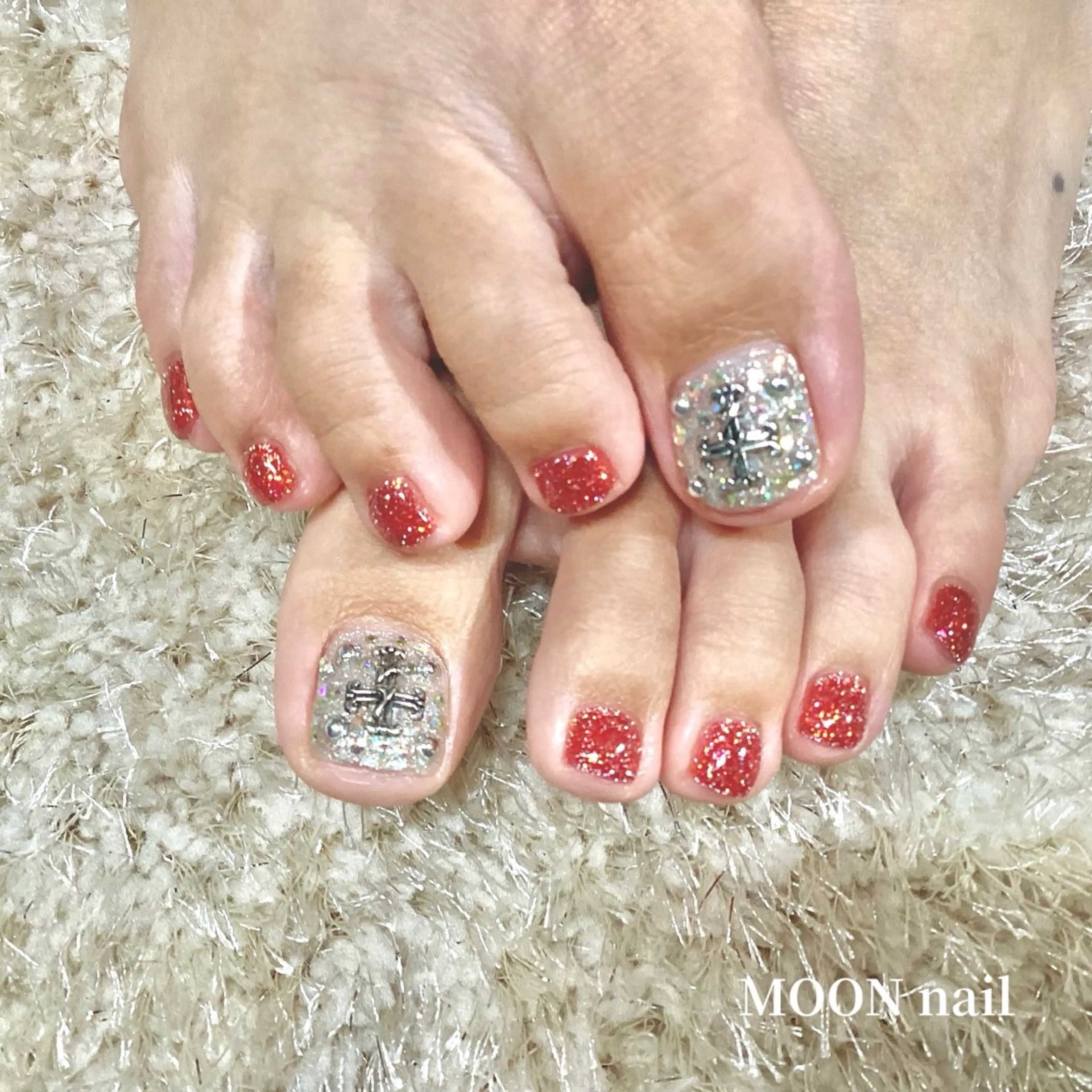 ネイル フラッシュネイル 浦添 MOON  nailのネイルデザイン