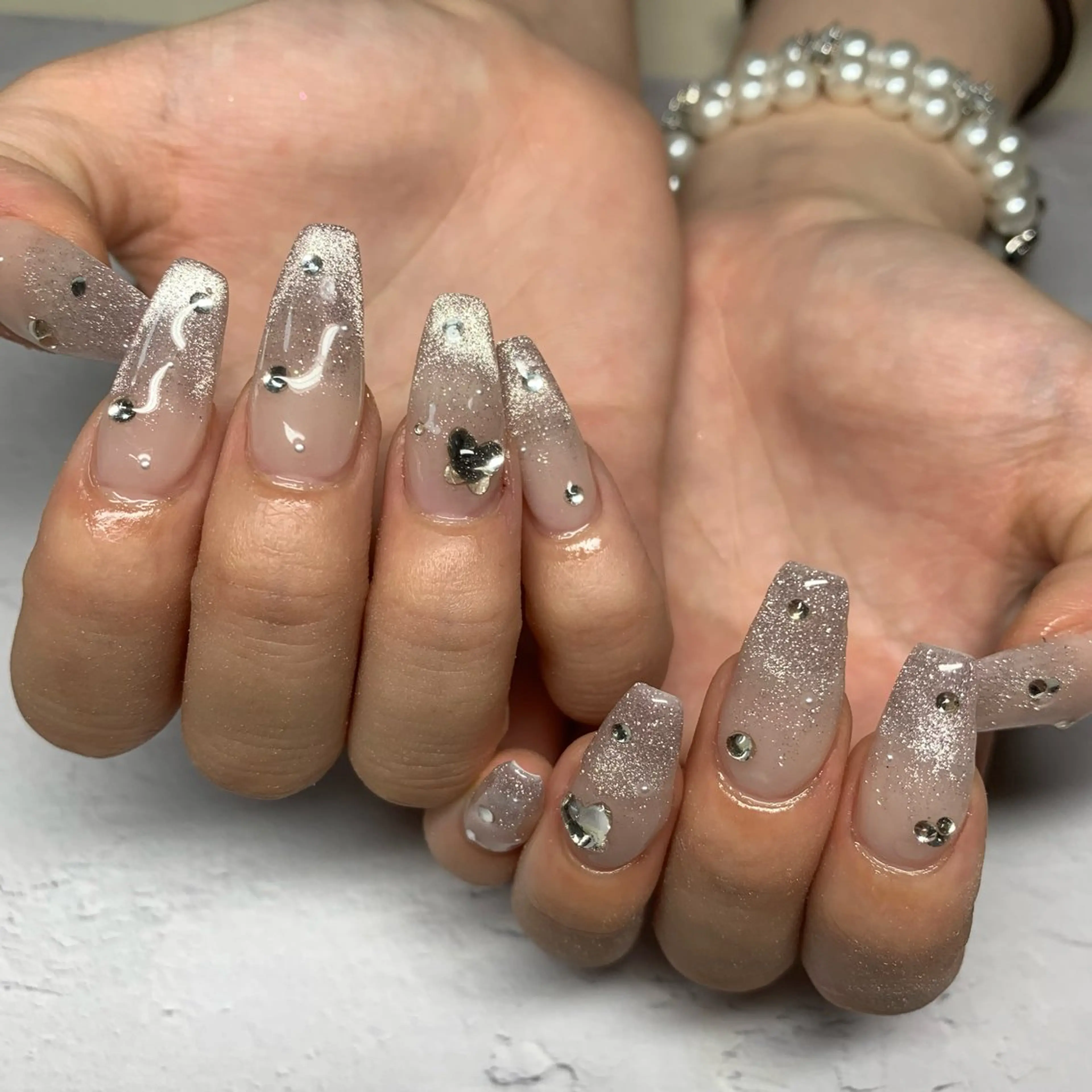 ロング 竹下 凌香のネイルデザイン