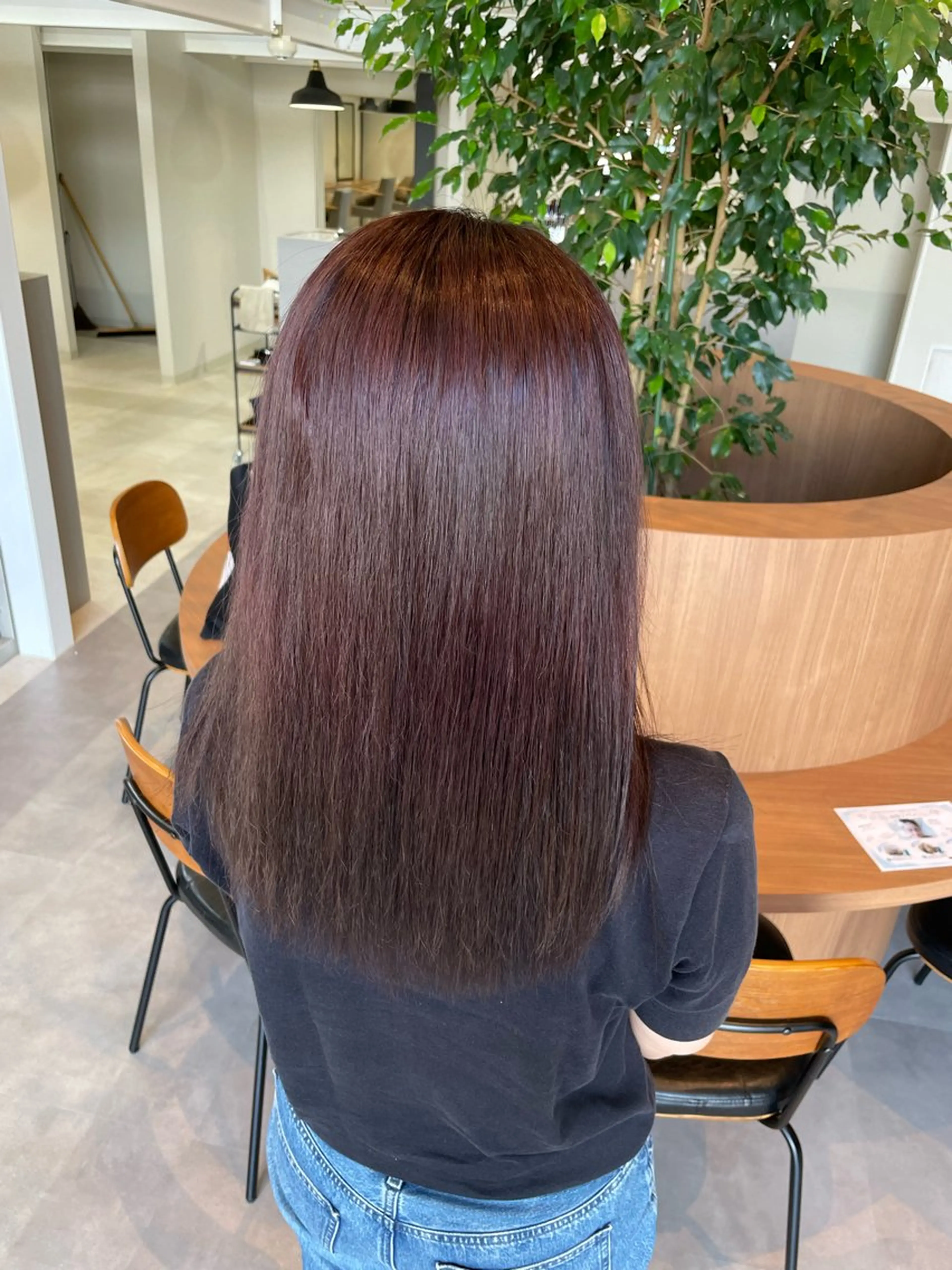 セミロング カラー ラベンダーカラー ラベンダーピンク ピンクカラー カット ヘアカラー トリートメント ayaka |トレンドヘアのヘアスタイル