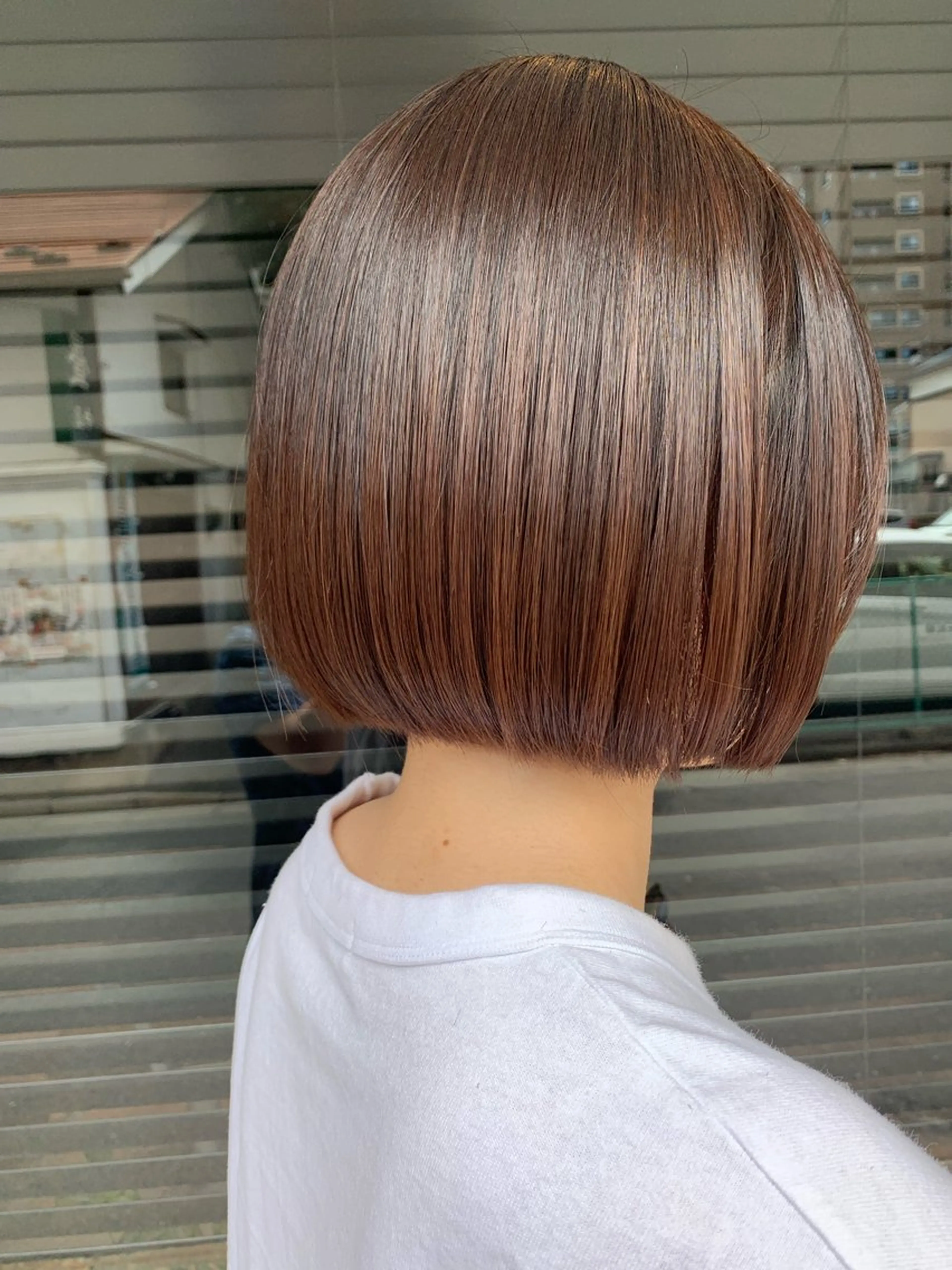 ショート カラー ボブ 高橋 一樹のヘアスタイル