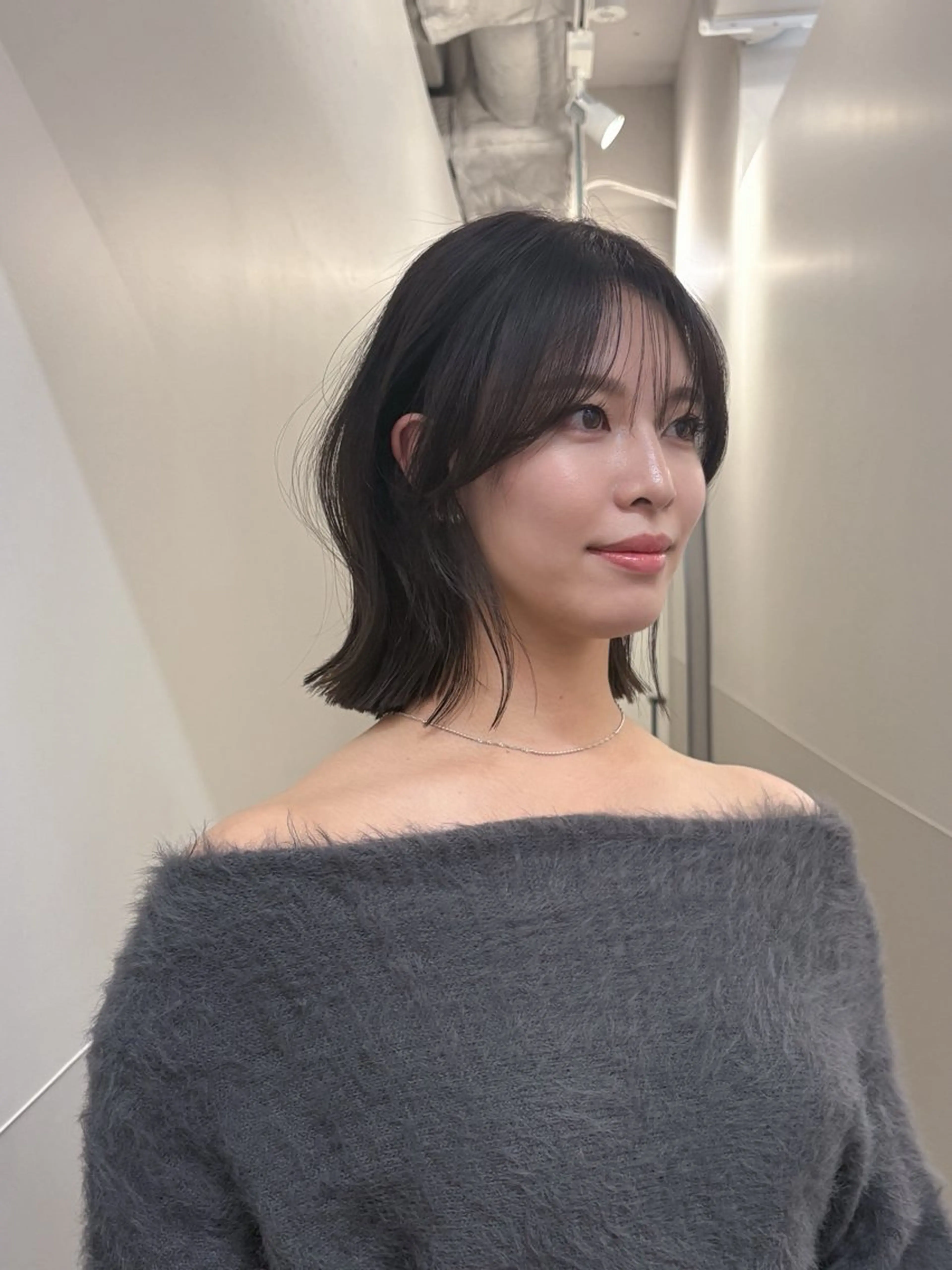 ショート カラー パーマ ヘアアレンジ メンズ カット 縮毛矯正 トリートメント 韓国ボブ/髪質改善 ニュアンス特化RYOのヘアスタイル