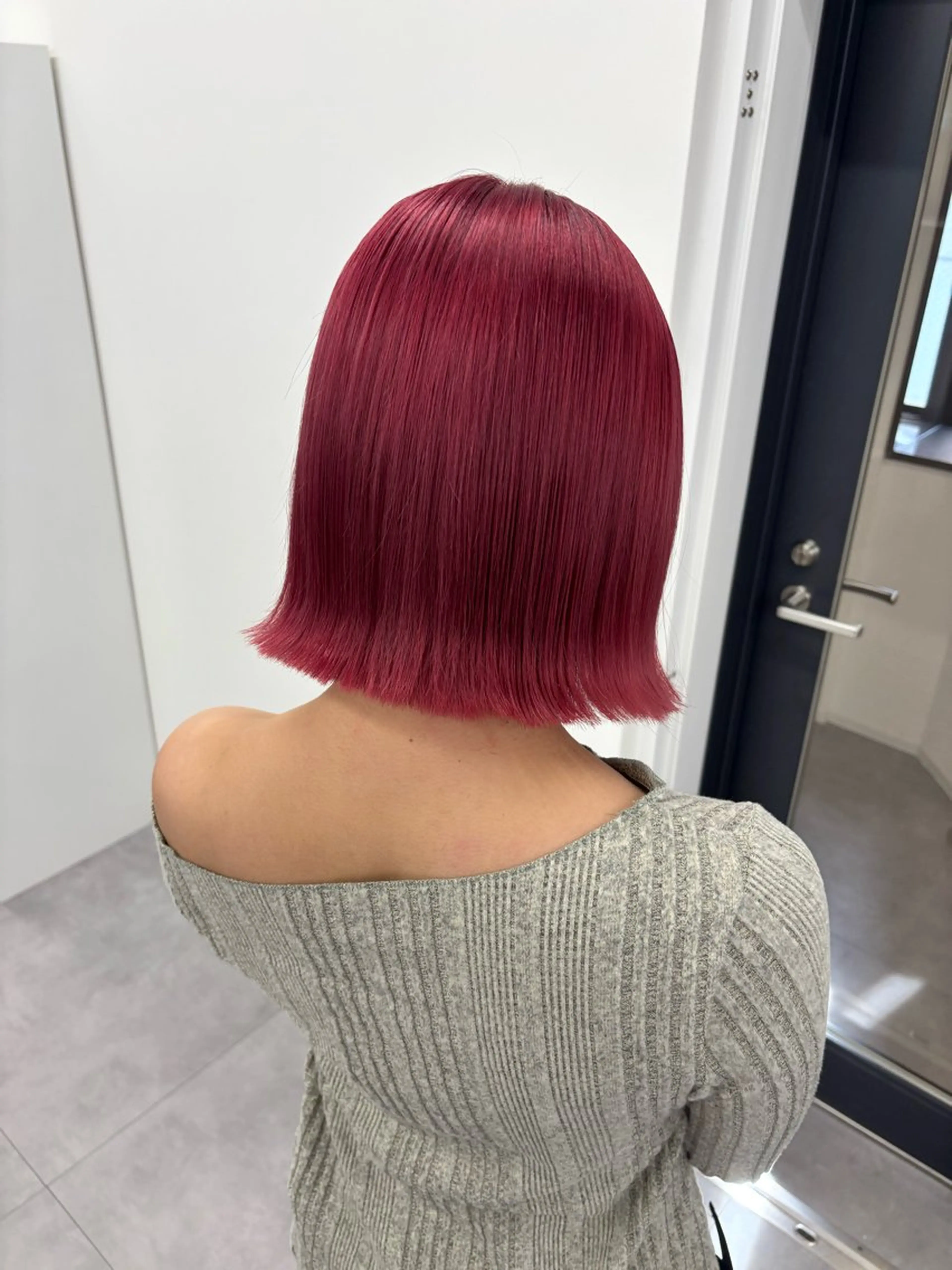 ミディアム カラー 🧸🎀ブリーチ ‪栄🎀🧸かのんのヘアスタイル