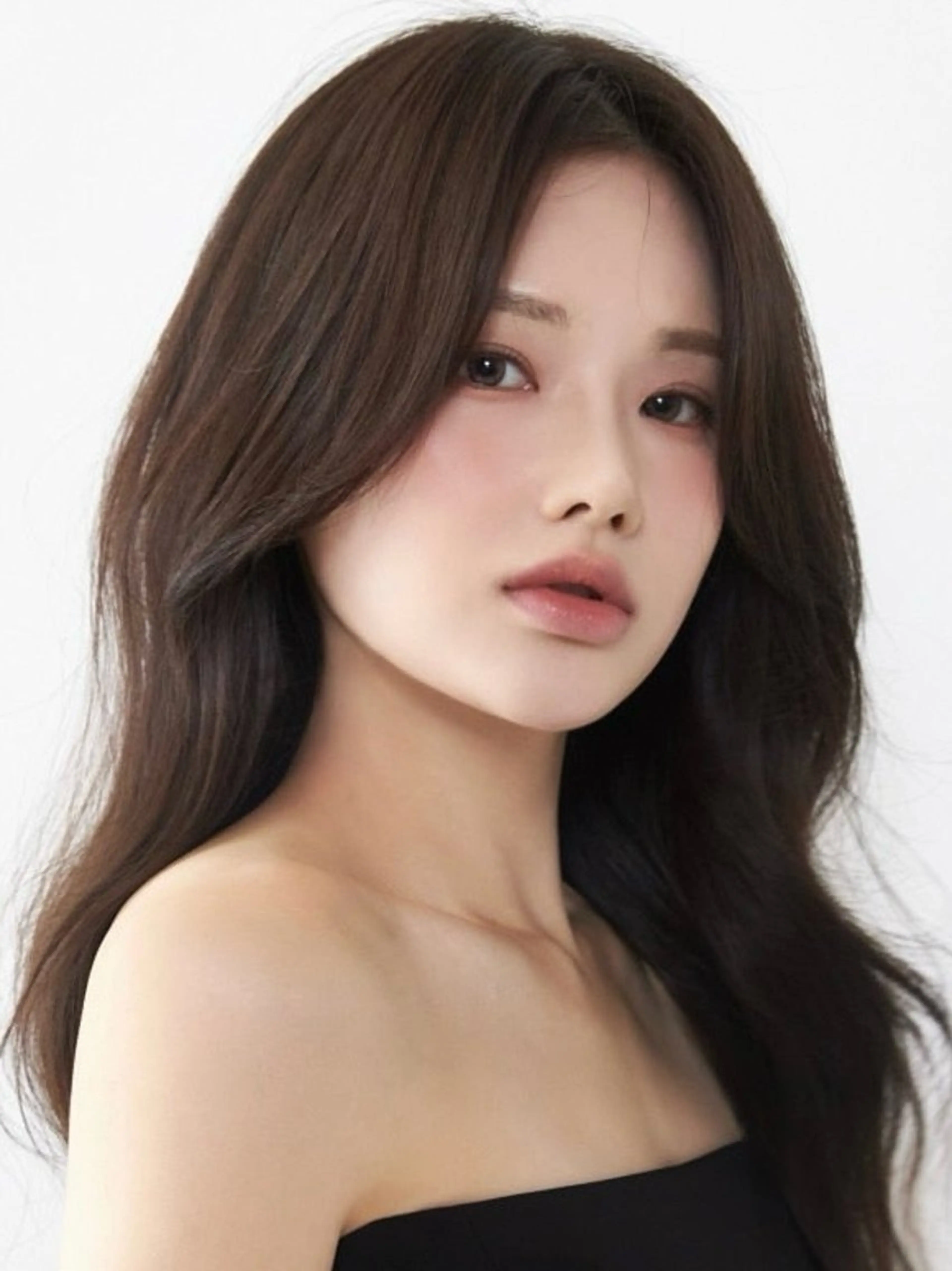 ロング 本場韓国ヘア特化 아이비/Aibiのヘアスタイル