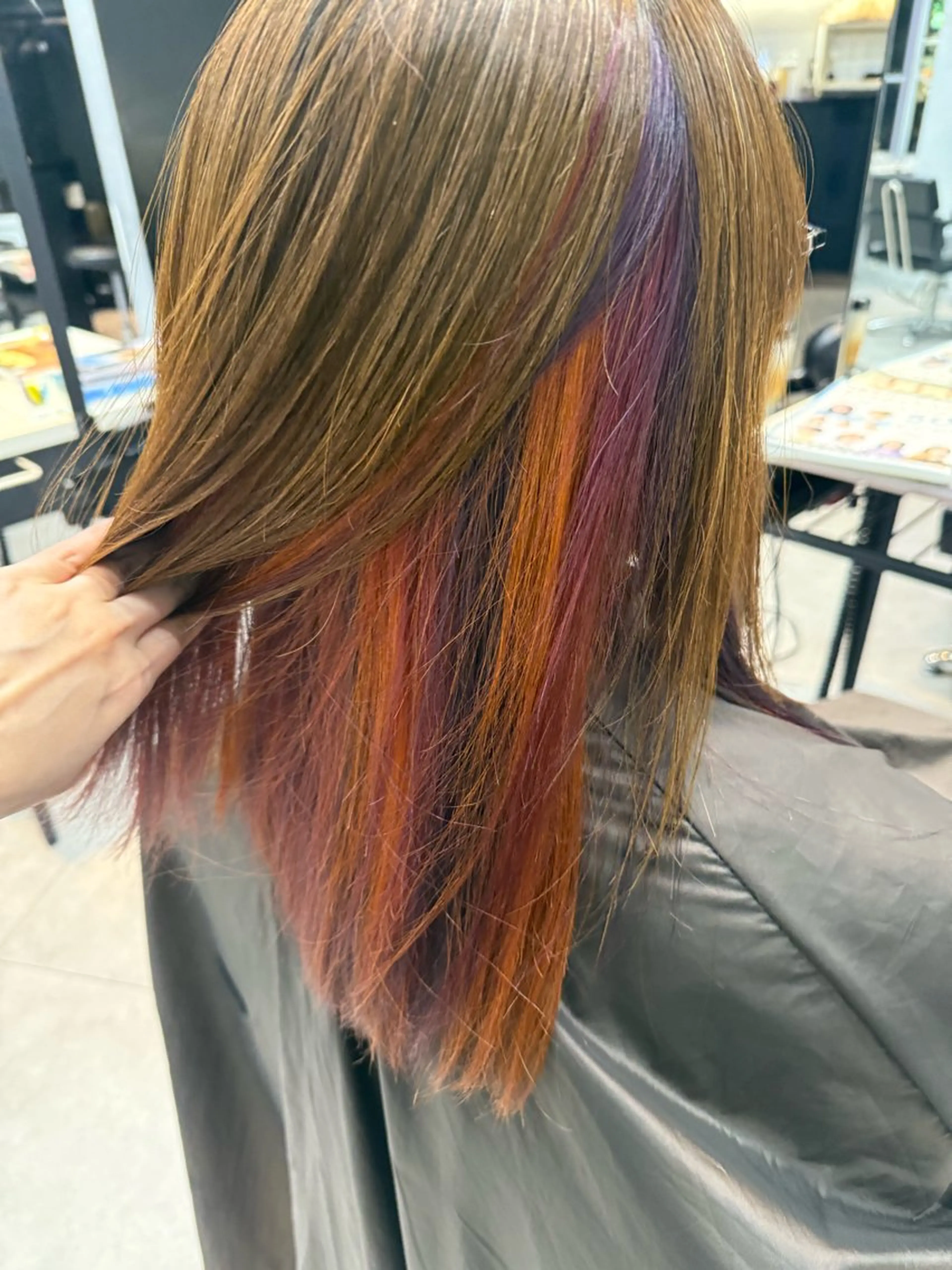 ❄️カット＋ユニコーンカラー🦄（ケアブリーチ込み）💖の写真